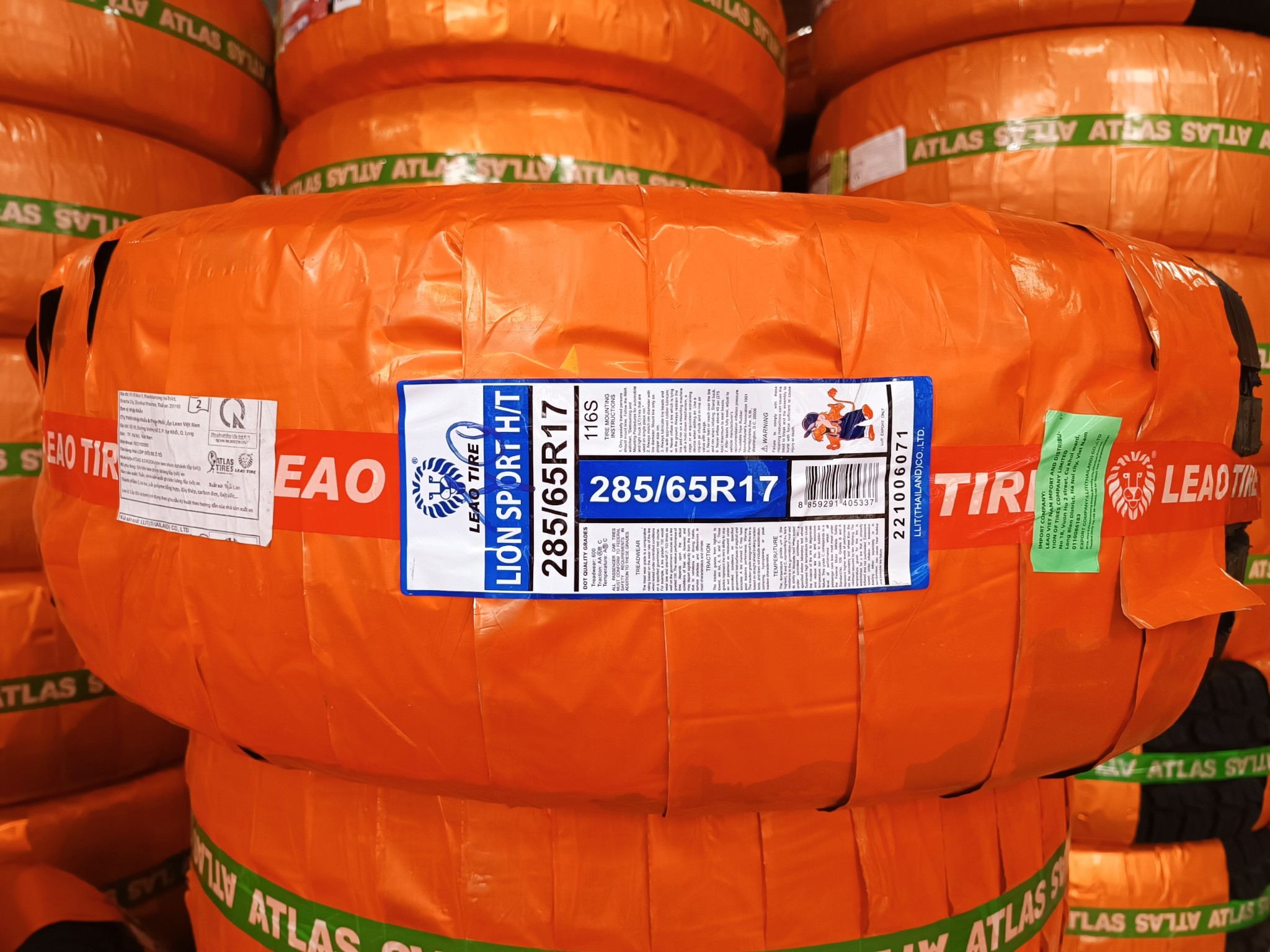 Lốp 285/65R17 LION SPORT H/T 116S XL LA ECE