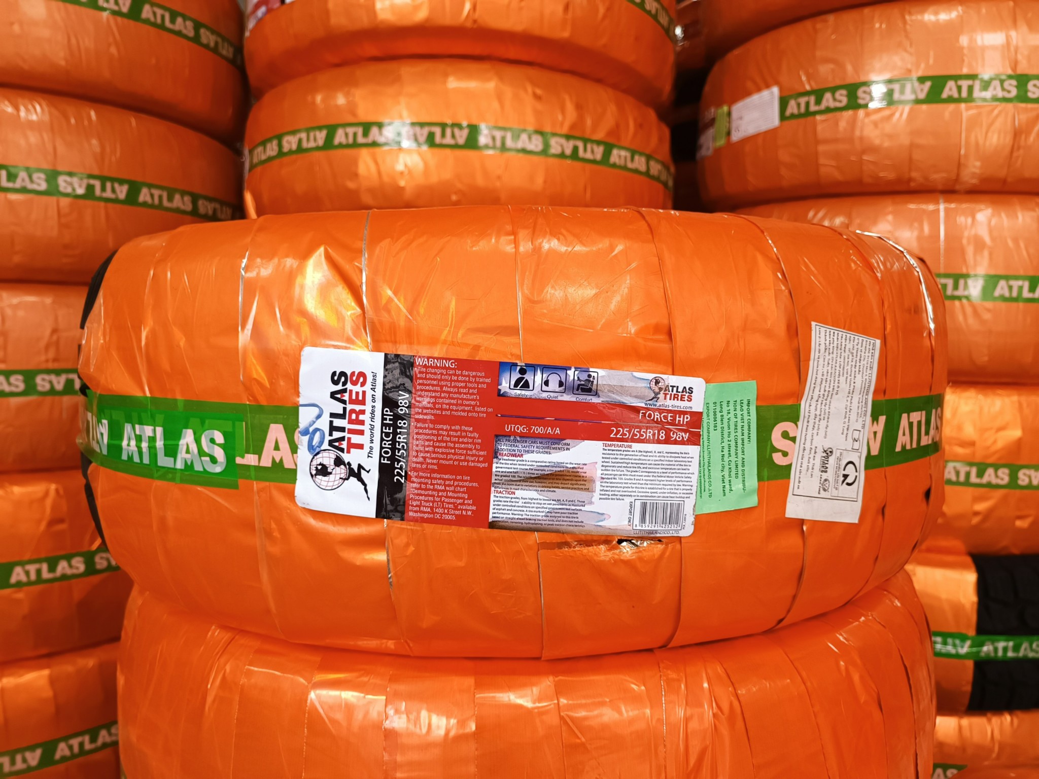 Lốp 225/55R18 FORCE HP 98V AT PCI