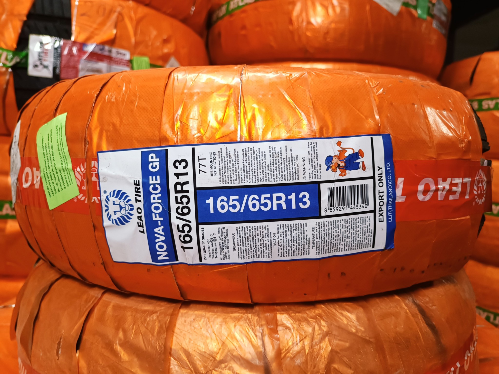 Lốp 165/65R13 NOVA -FORCE GP LA