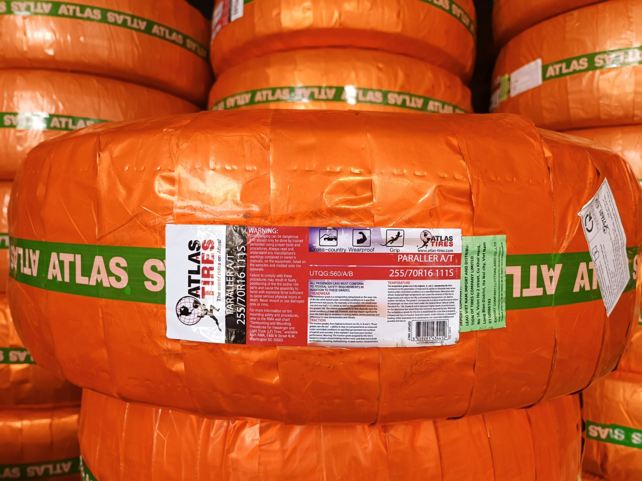 Lốp 265/65R17 LION SPORT AT-2 116Q XL LA