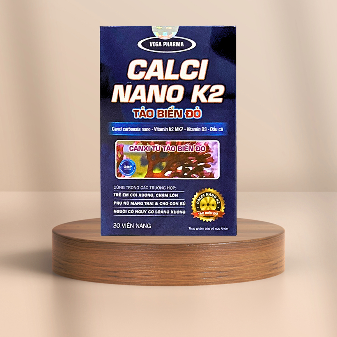 CALCI NANO K2 TẢO ĐỎ  PHƯƠNG ĐÔNG✳️20