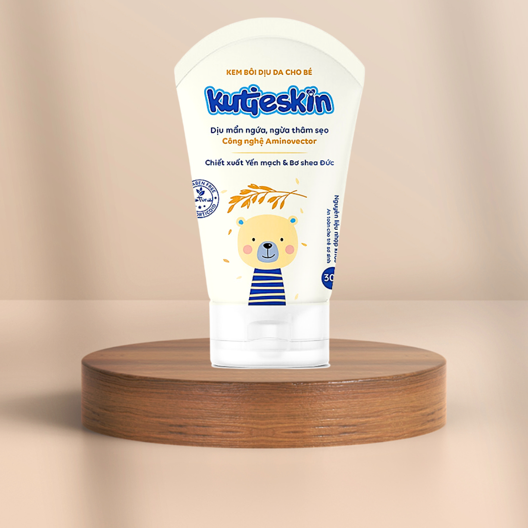 Kutieskin Cvi dịu da vàng trắng con gấu_thumbnail_2