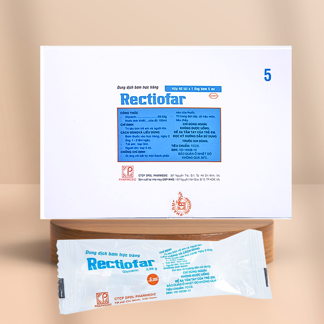 rectiofar thụt người lớn 5ml