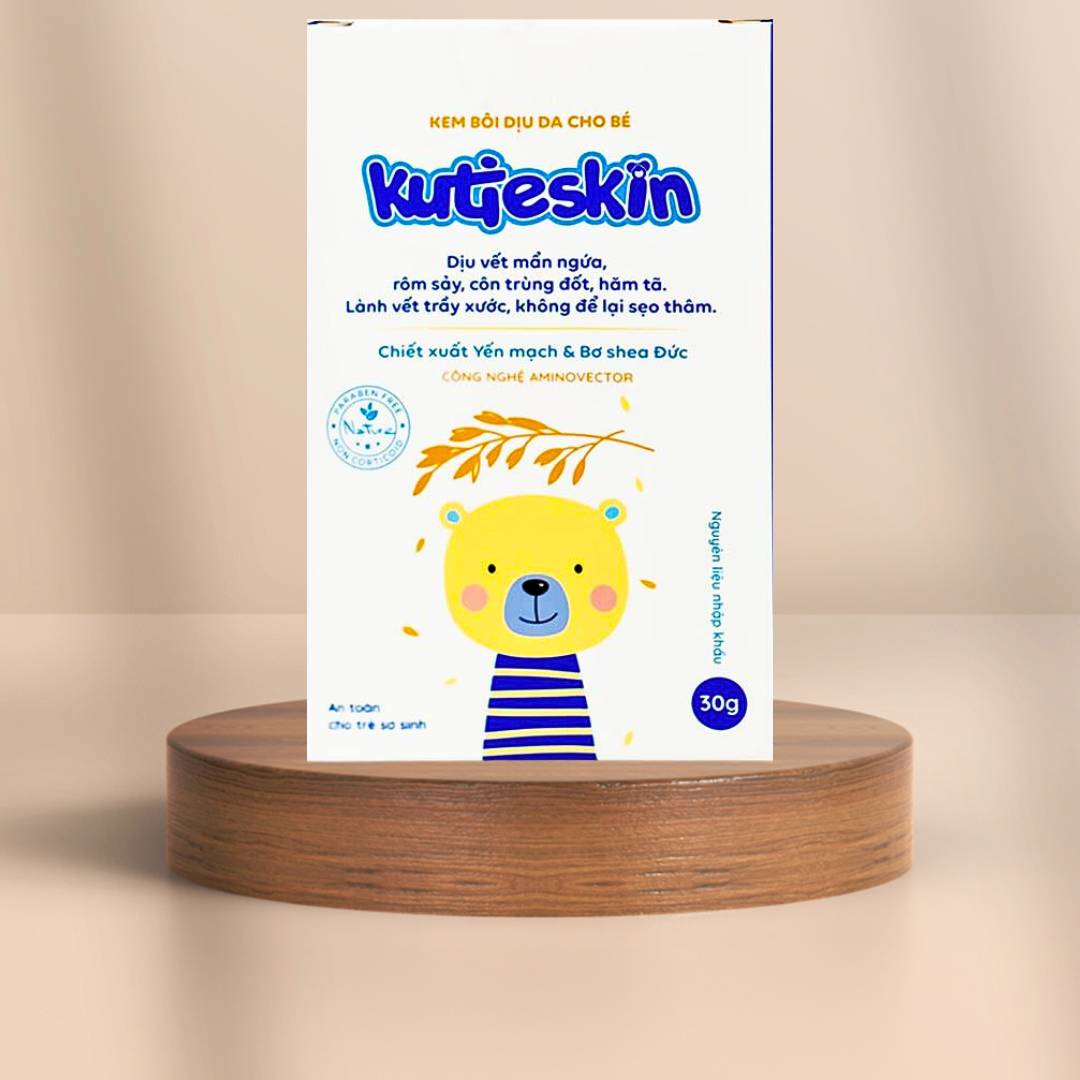 Kutieskin Cvi dịu da vàng trắng con gấu_thumbnail_1
