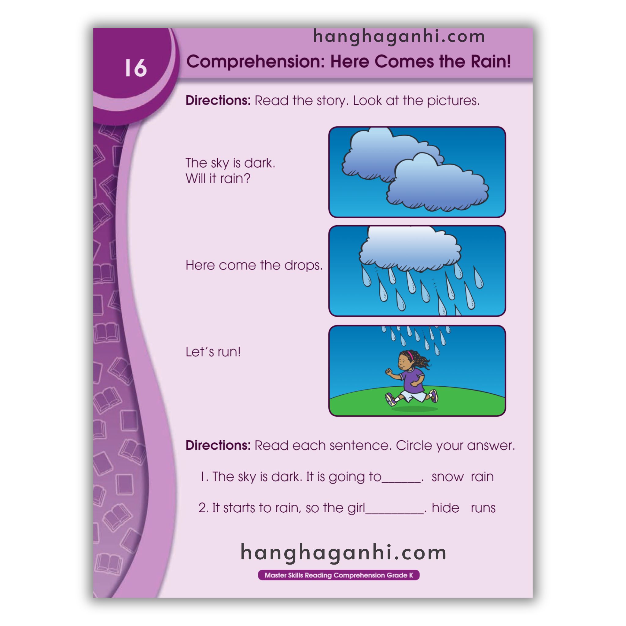 Trộn Bộ 7 Cuốn Master Skills Reading Comprehension (Grade K- Grade 6)_thumbnail_2