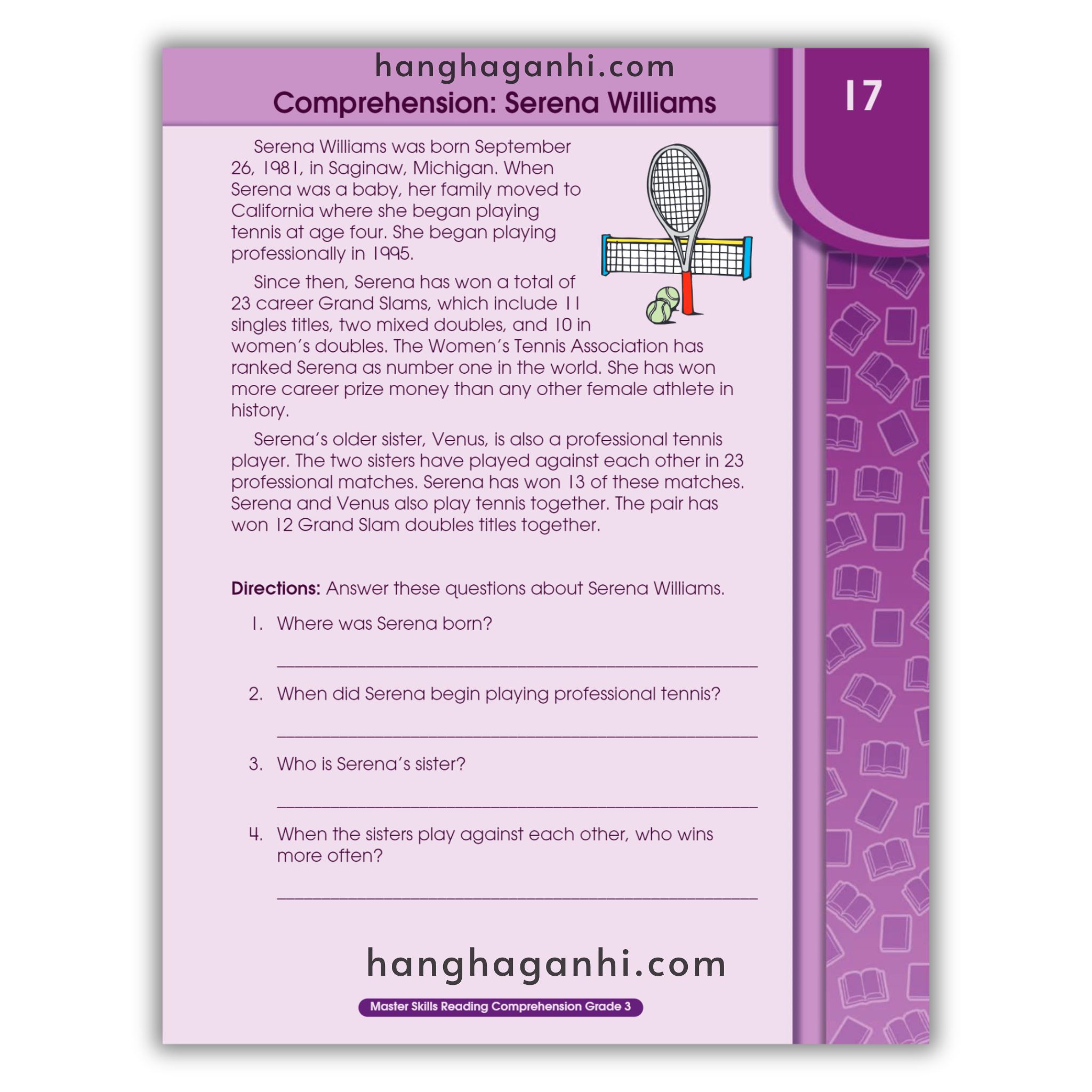 Trộn Bộ 7 Cuốn Master Skills Reading Comprehension (Grade K- Grade 6)_thumbnail_18