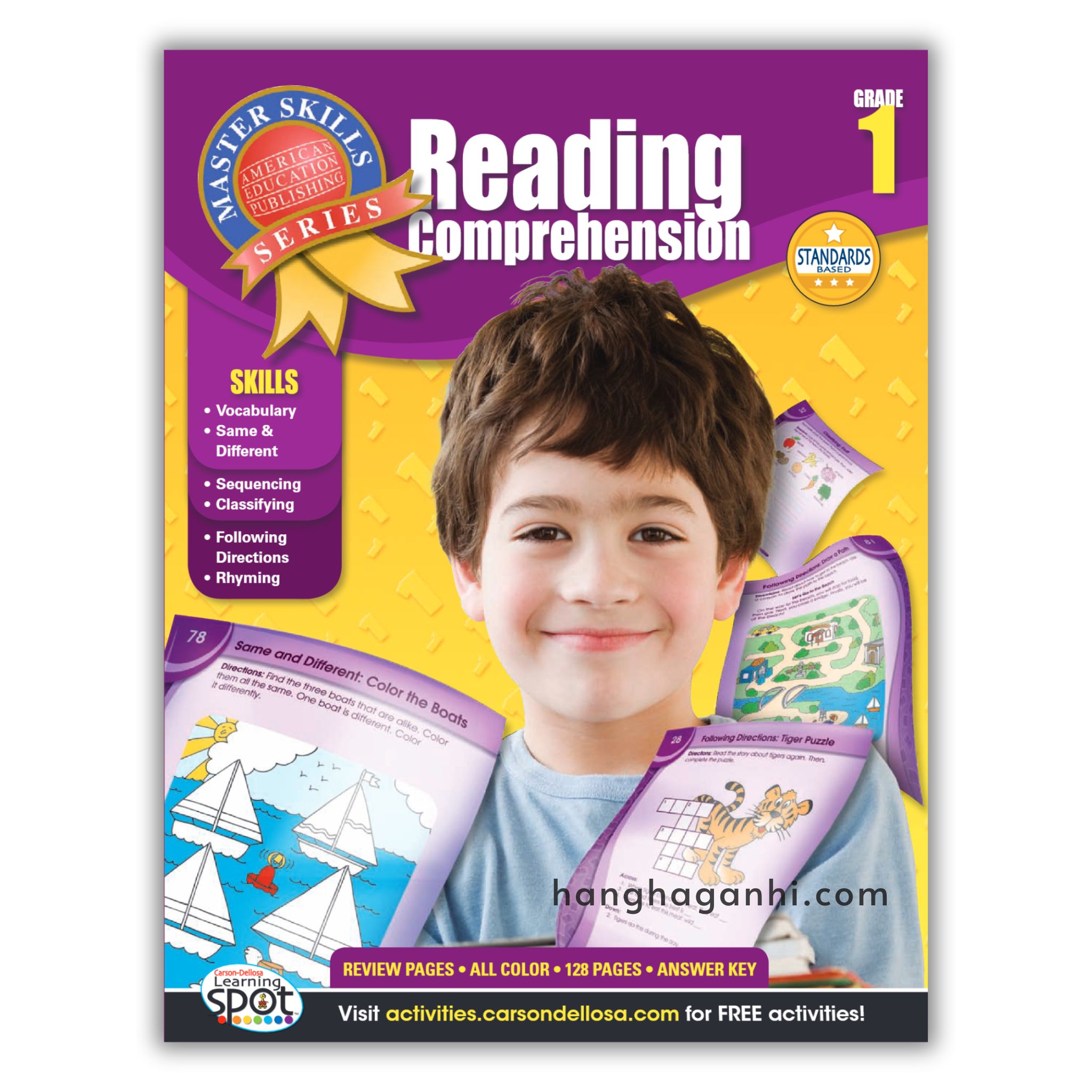Trộn Bộ 7 Cuốn Master Skills Reading Comprehension (Grade K- Grade 6)_thumbnail_7
