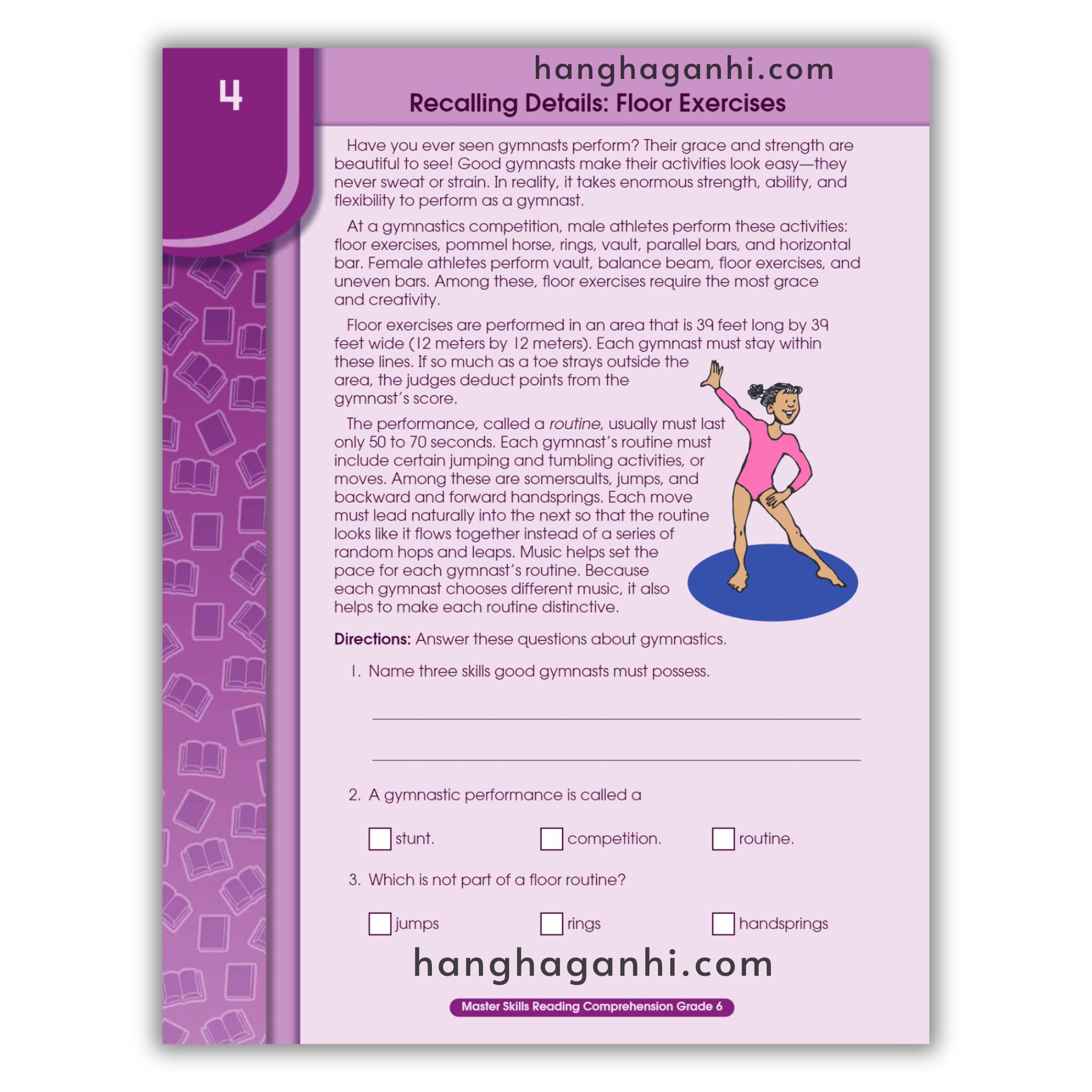 Trộn Bộ 7 Cuốn Master Skills Reading Comprehension (Grade K- Grade 6)_thumbnail_39