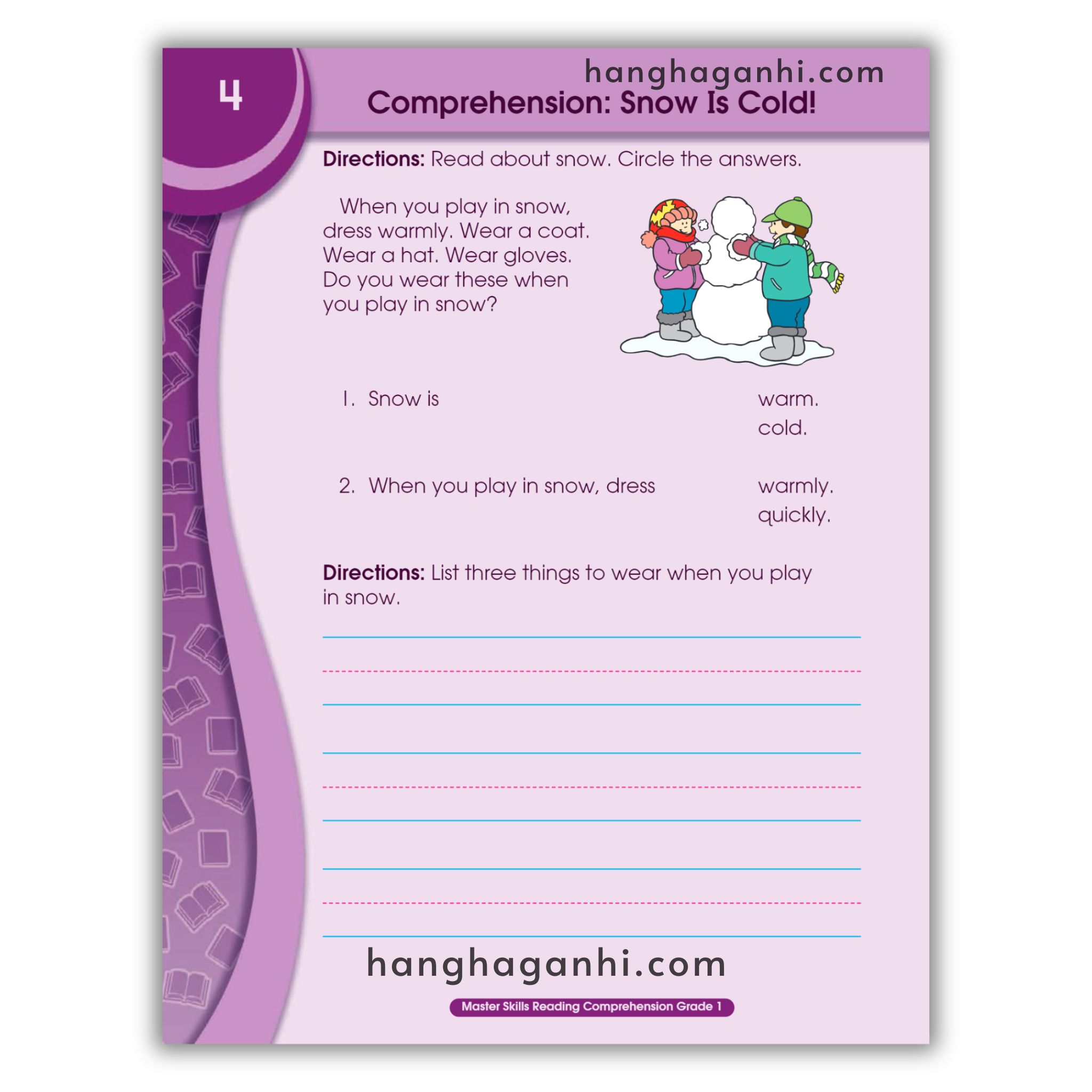 Trộn Bộ 7 Cuốn Master Skills Reading Comprehension (Grade K- Grade 6)_thumbnail_9