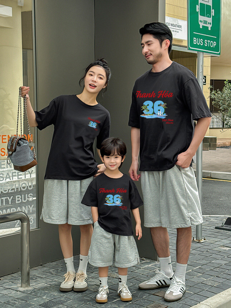 Áo thun du lịch Thanh Hóa cho bé form rộng thoáng mát AED1310 Miucho Kid in mix_thumbnail_2