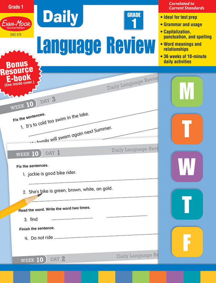 Daily Language Review Grade 1