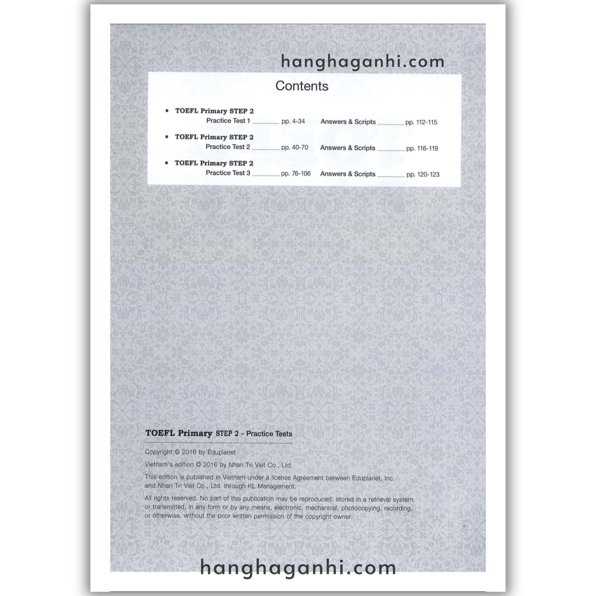 [Sách] TOEFL Primary Step 2: Practice Tests_thumbnail_3