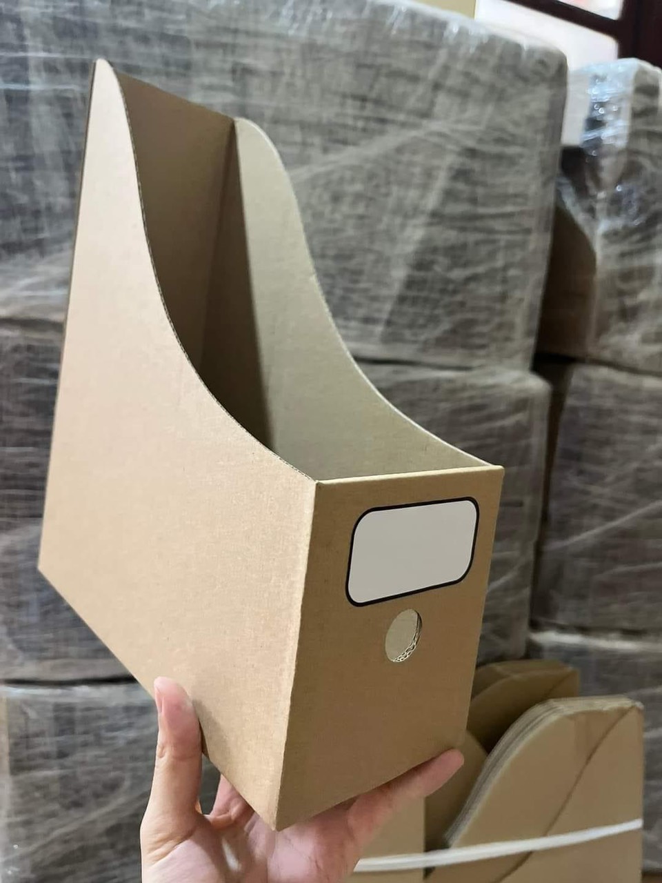 Set 10 hộp chia ngăn đựng sách