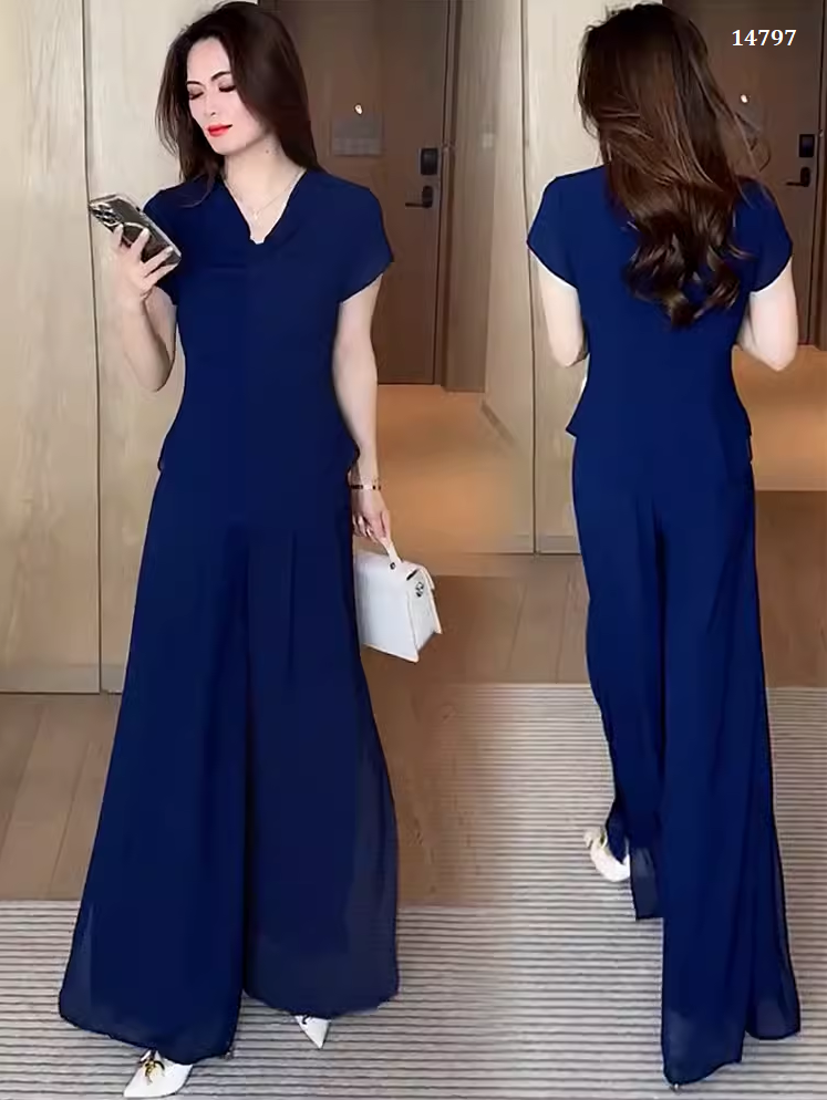 14797-Set bộ voan áo nhún bèo eo cách điệu kèm quần suông ( voan, lót)_thumbnail_2