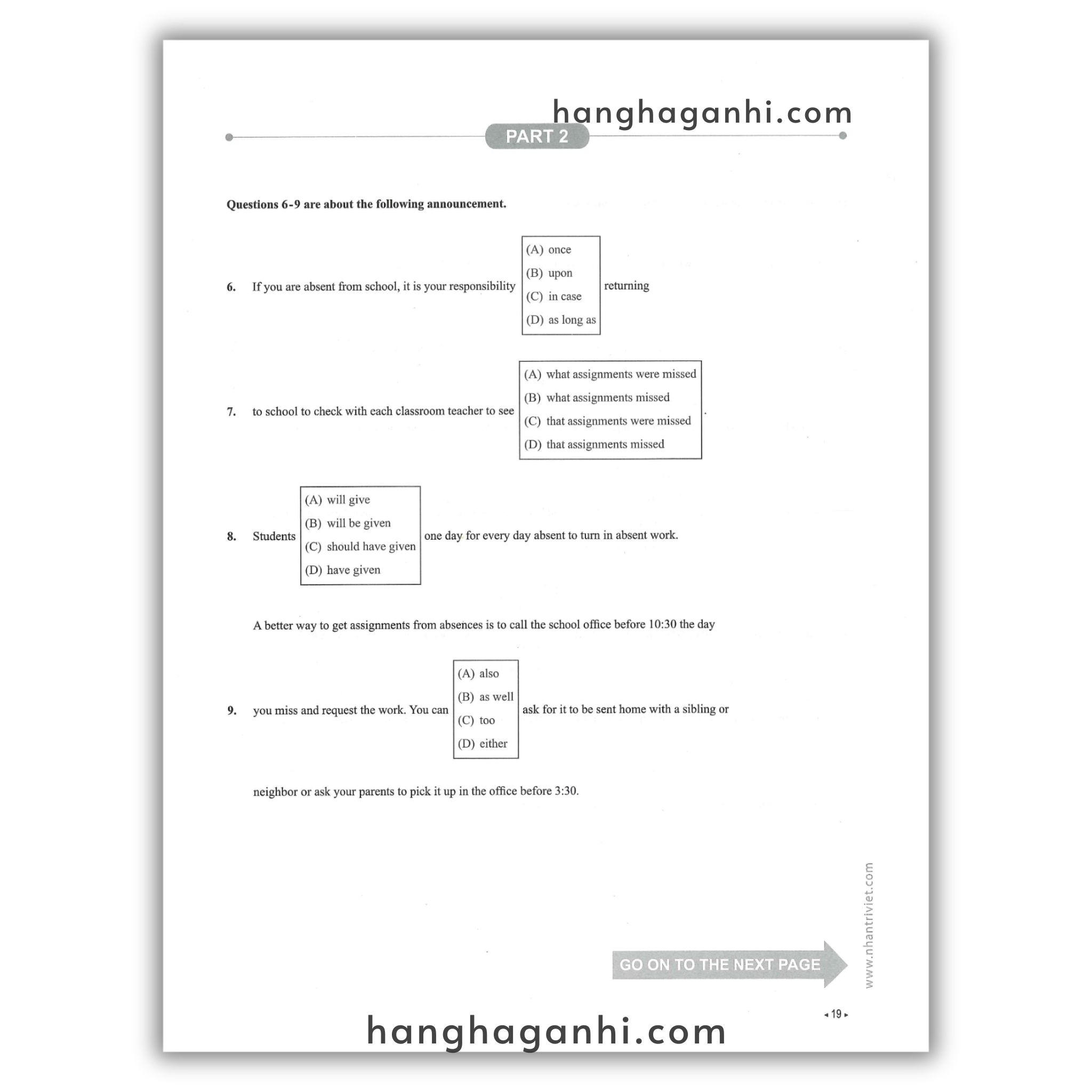 [Sách] TOEFL Junior – 10 Practice Tests_thumbnail_6