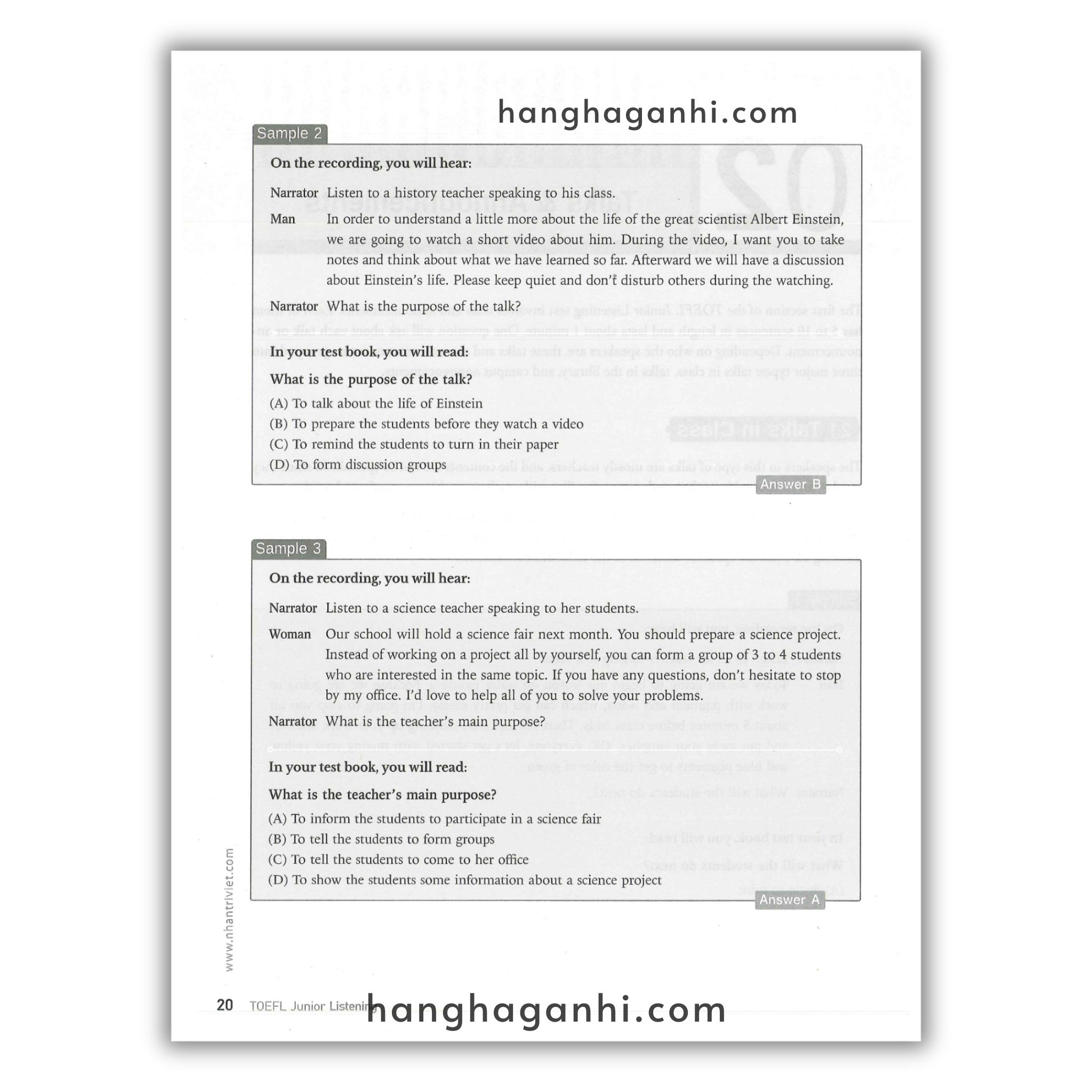 [Sách] TOEFL Junior Listening_thumbnail_1