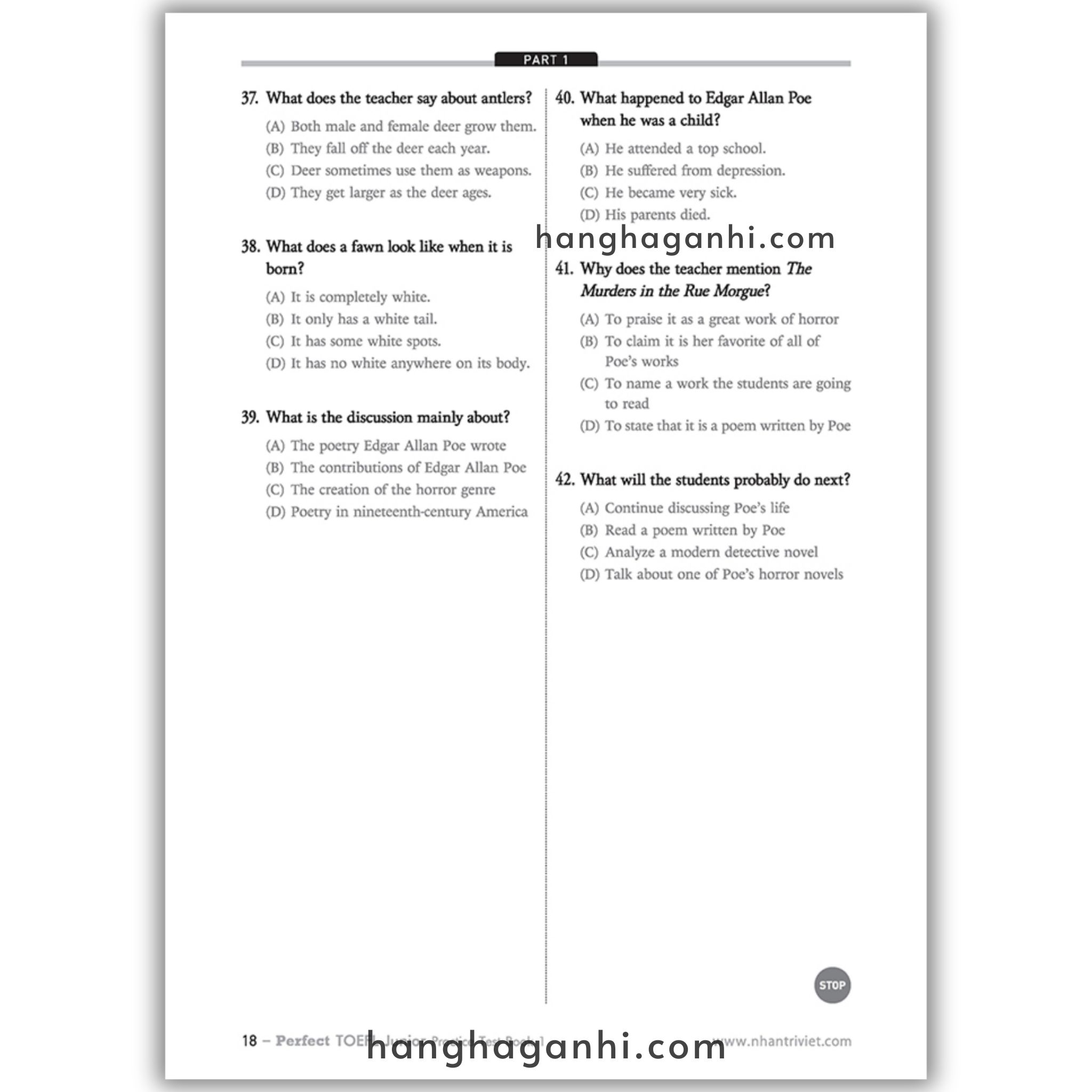 [Sách] Perfect TOEFL Junior: Book 1_thumbnail_11