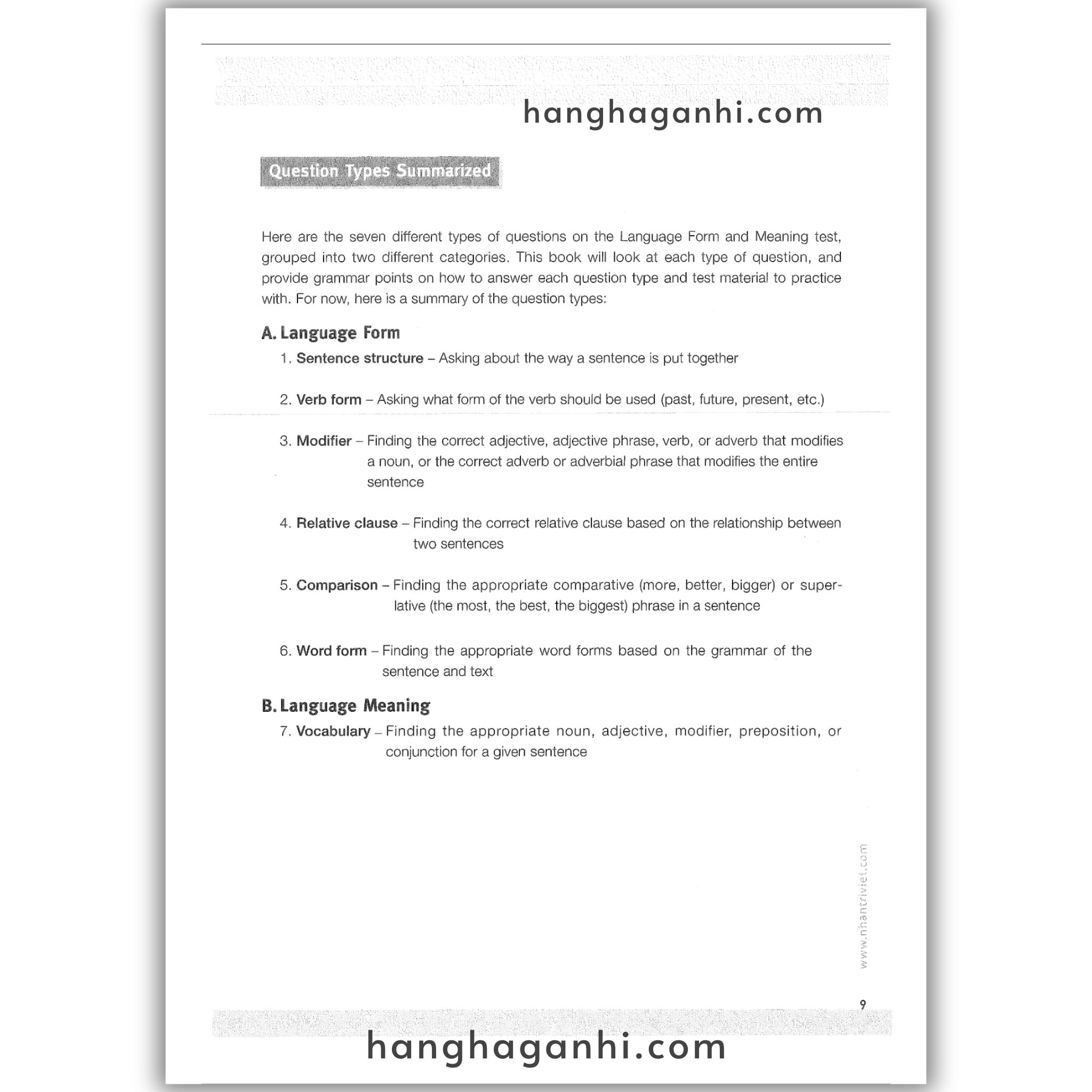 [Sách] Master TOEFL Junior Intermediate: Language Form & Meaning_thumbnail_11