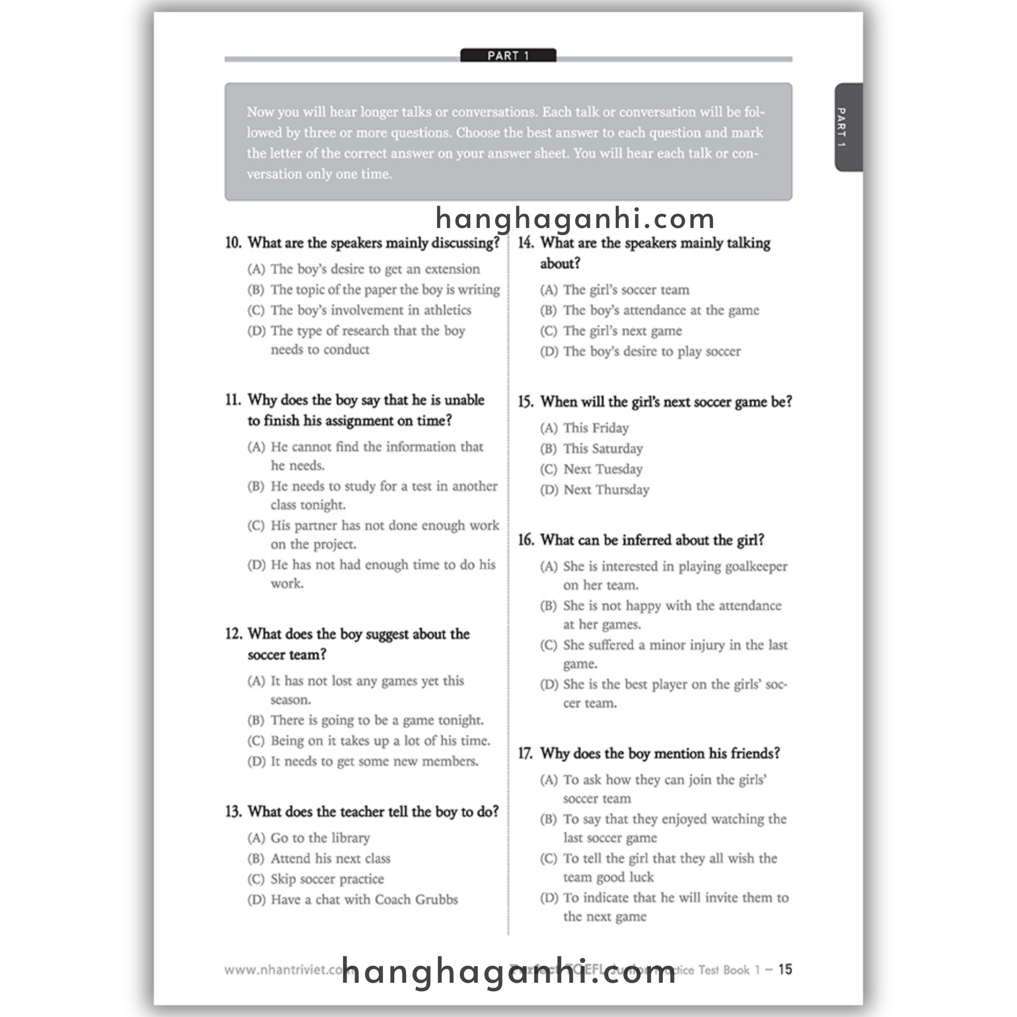 [Sách] Perfect TOEFL Junior: Book 1_thumbnail_10