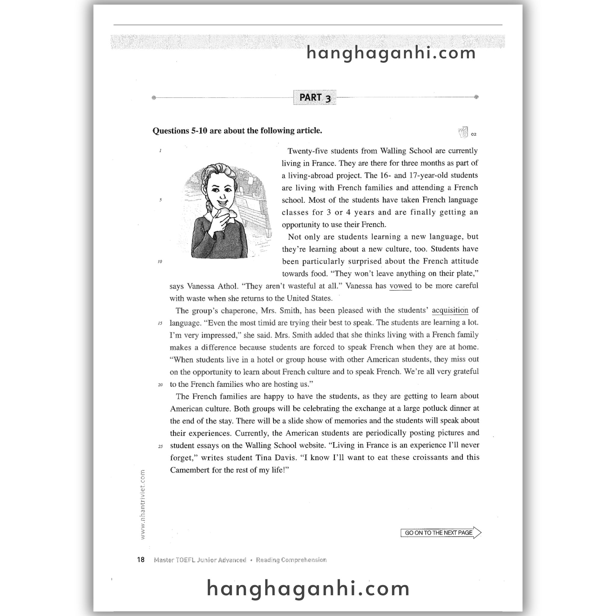 [Sách] Master TOEFL Junior Advanced: Reading Comprehension_thumbnail_10