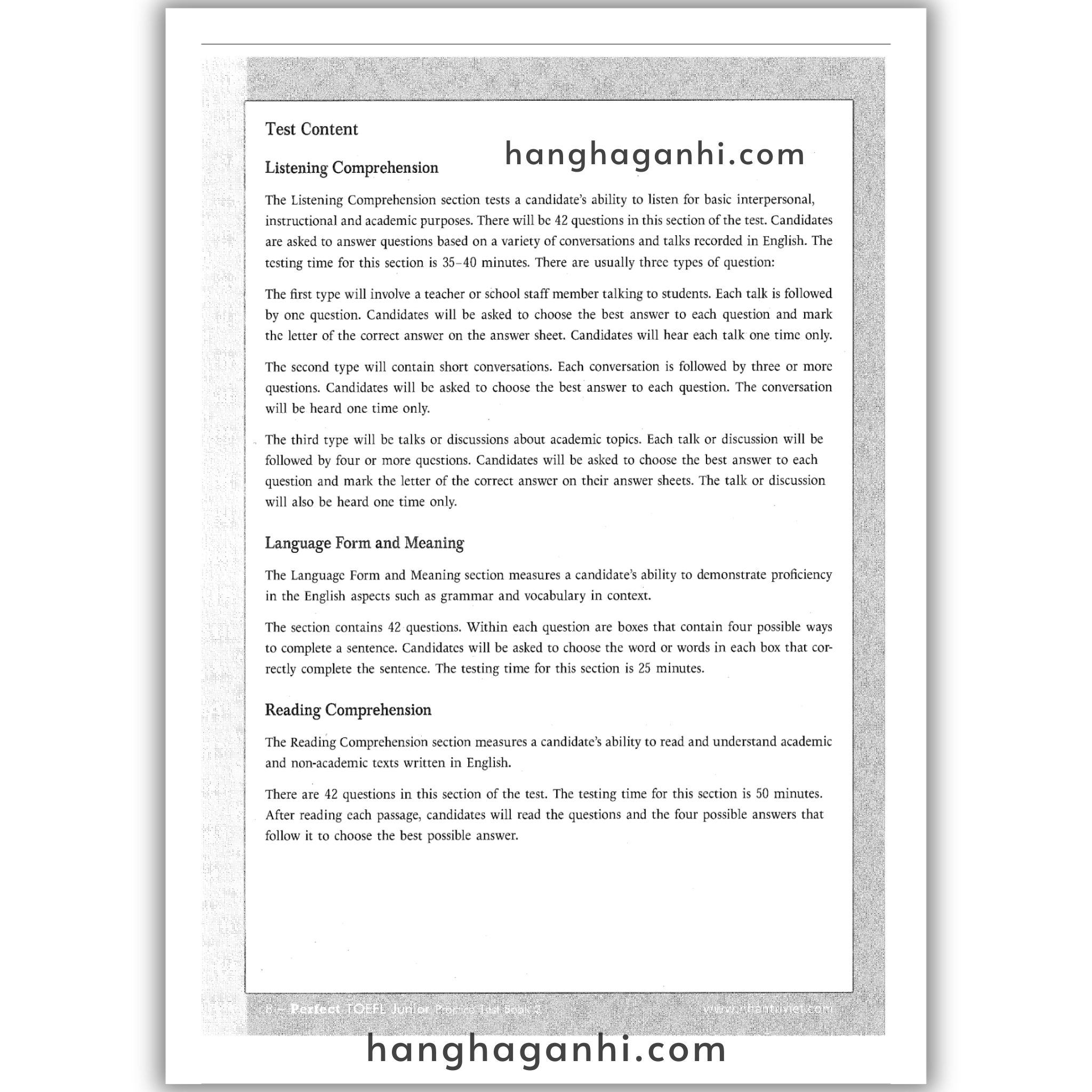 [Sách] Perfect TOEFL Junior: Book 3_thumbnail_1