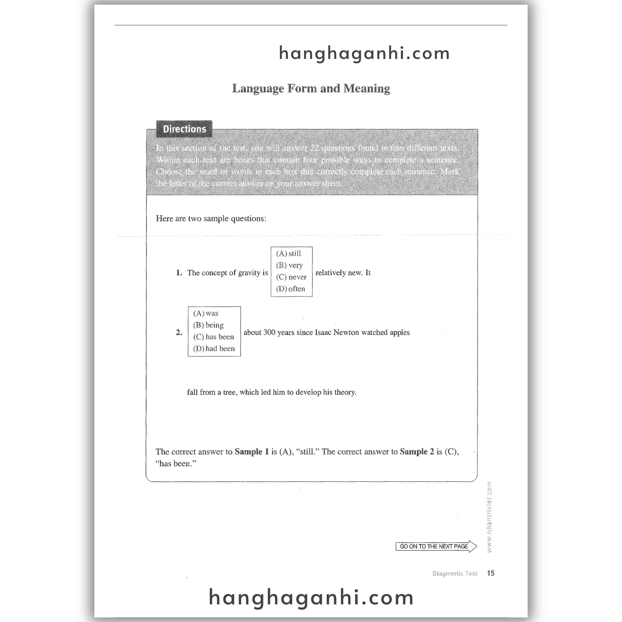 [Sách] Master TOEFL Junior Intermediate: Language Form & Meaning_thumbnail_14