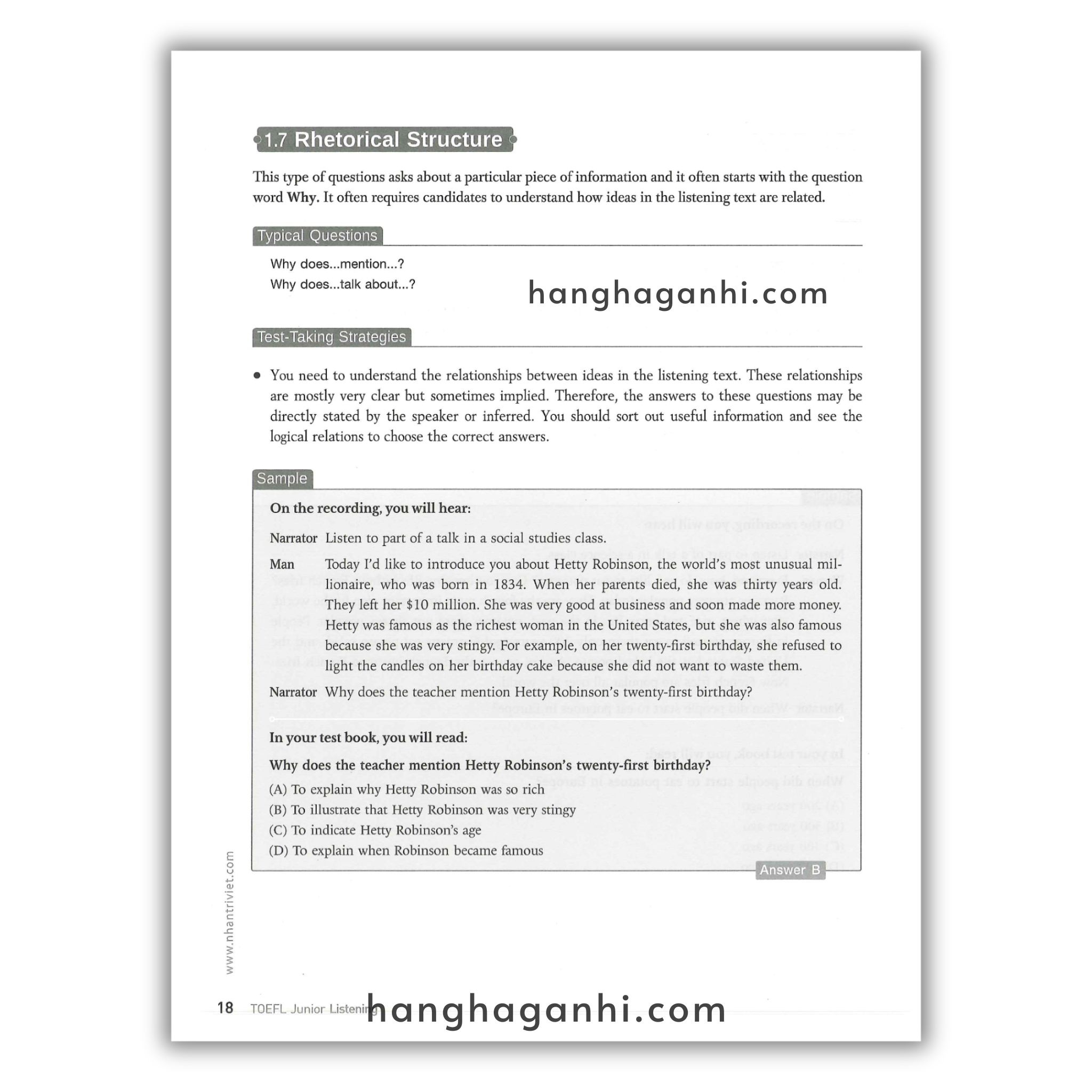 [Sách] TOEFL Junior Listening_thumbnail_13