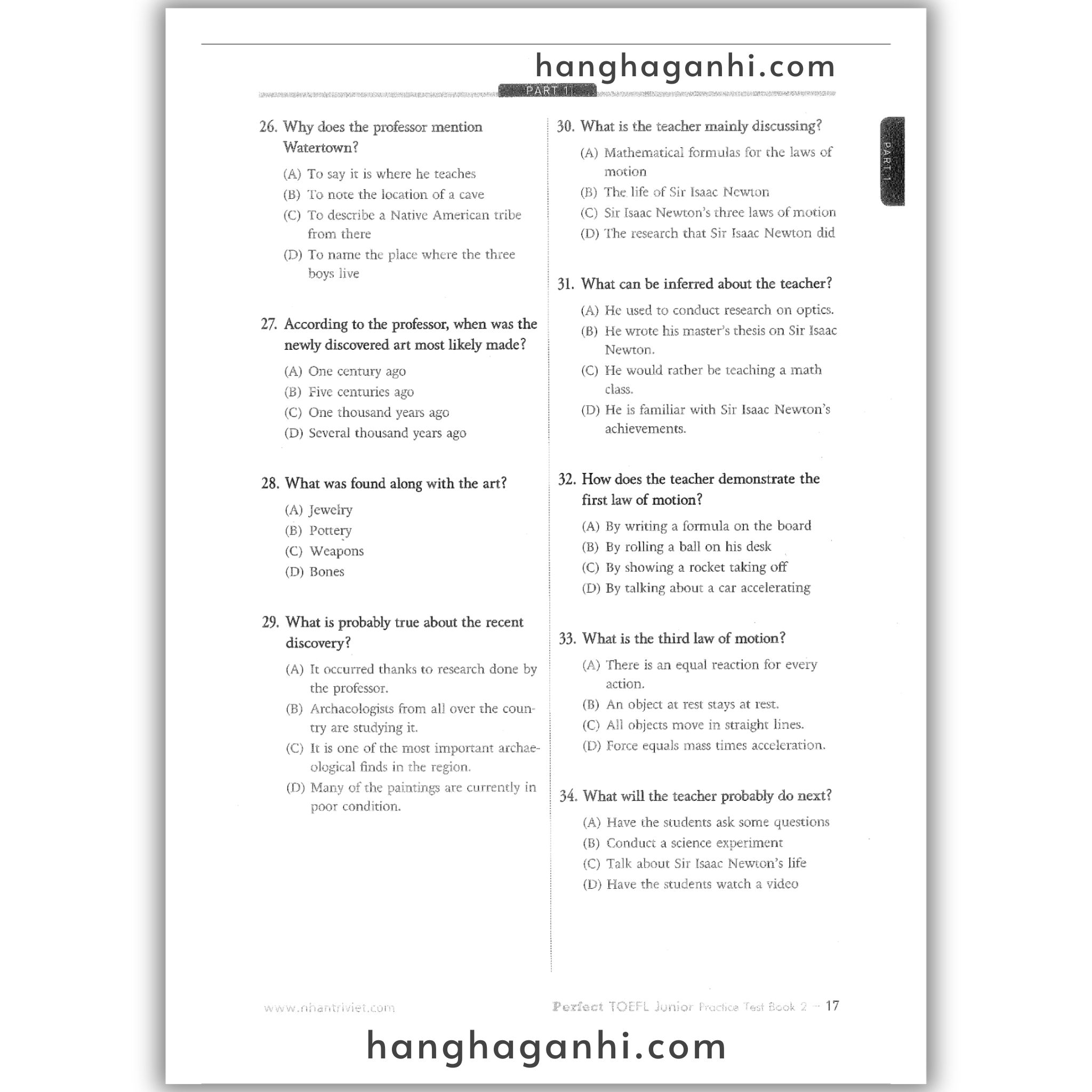 [Sách] Perfect TOEFL Junior: Book 2_thumbnail_12