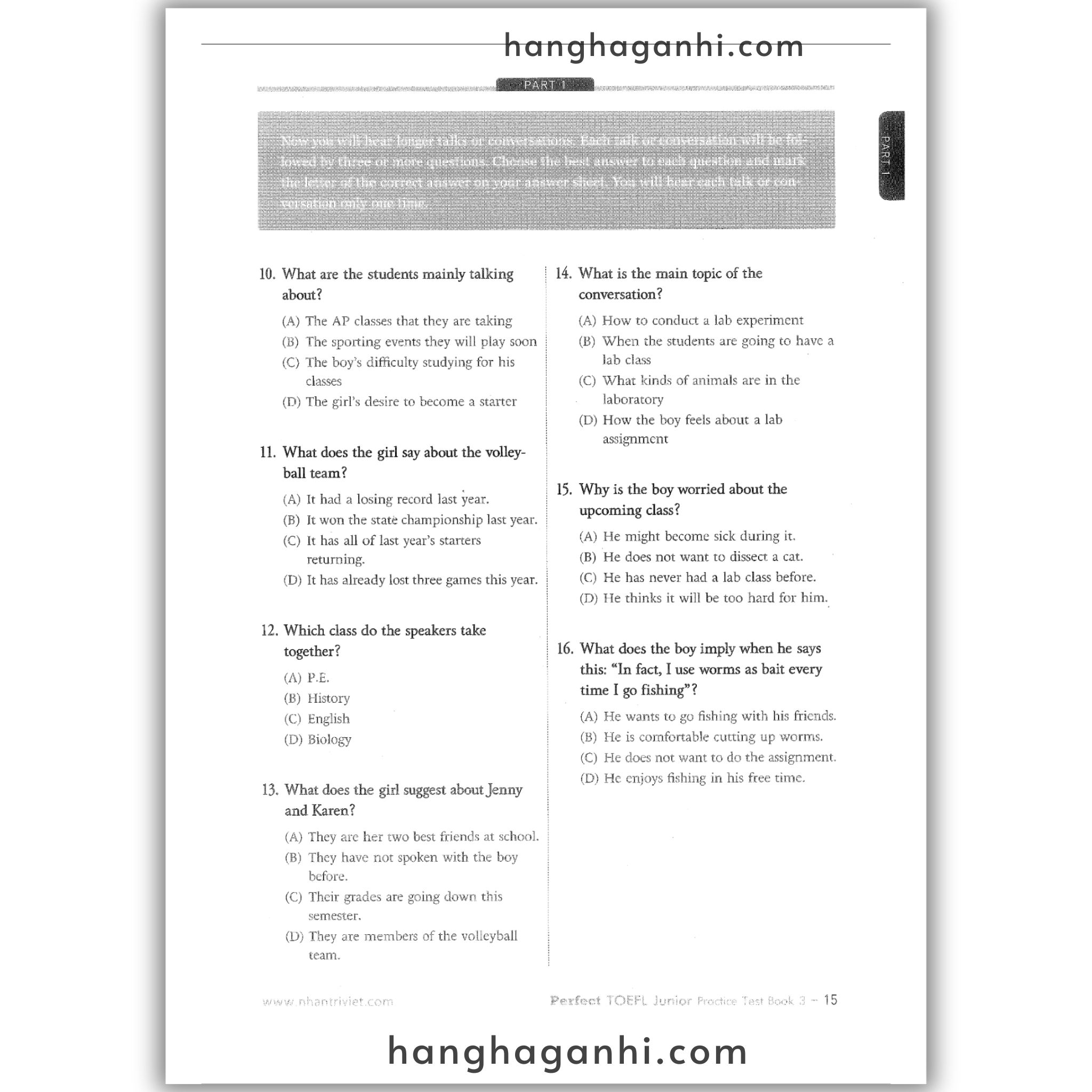 [Sách] Perfect TOEFL Junior: Book 3_thumbnail_6