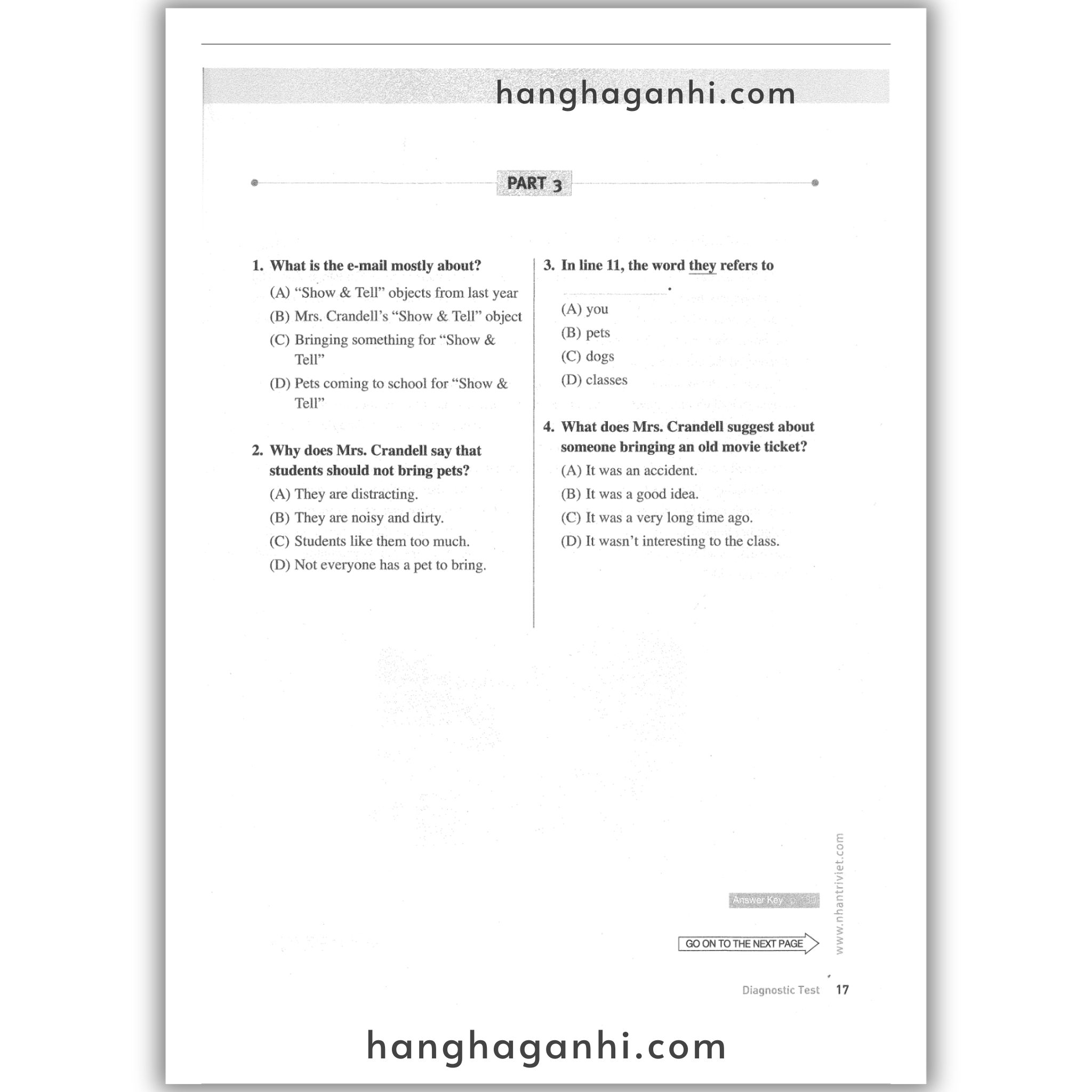 [Sách] Master TOEFL Junior Basic: Reading Comprehension_thumbnail_9