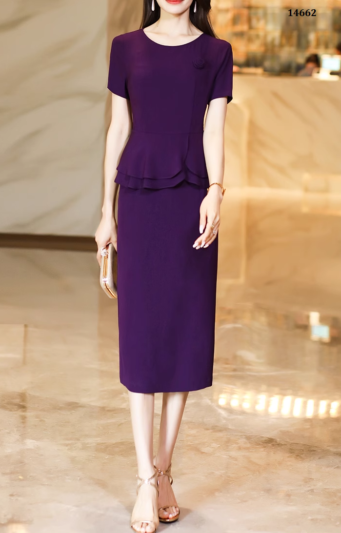 14662-Đầm body tím dáng peplum cách điệu (thun min)_thumbnail_0