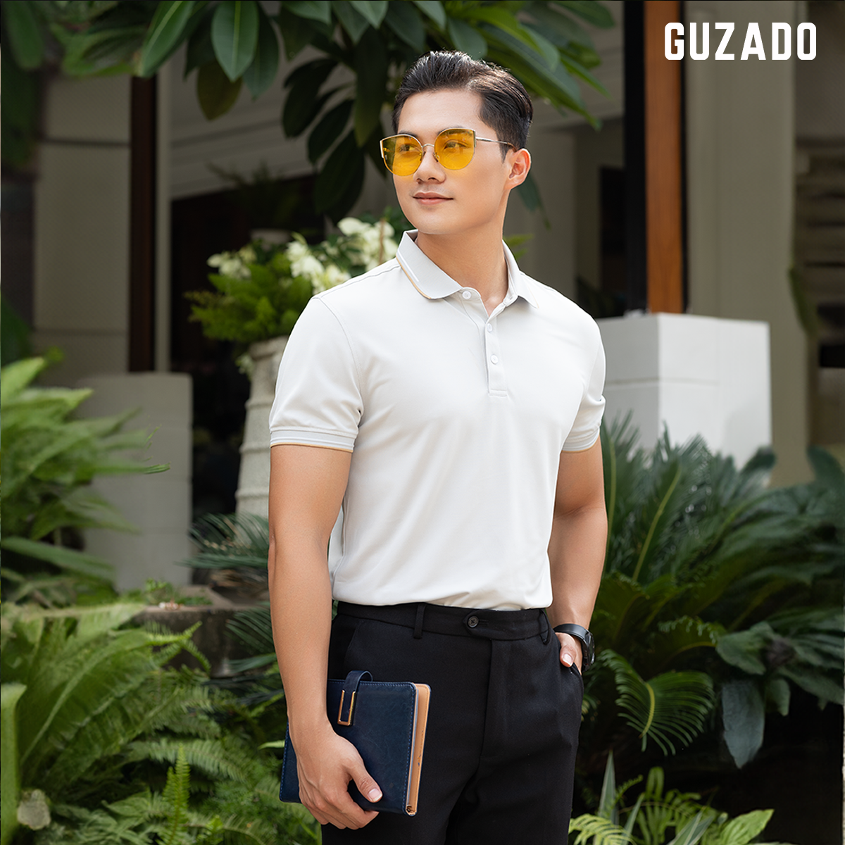 Áo Polo Nam GUZADO Cao Cấp Phối Đồ Cực Đẹp MPS206