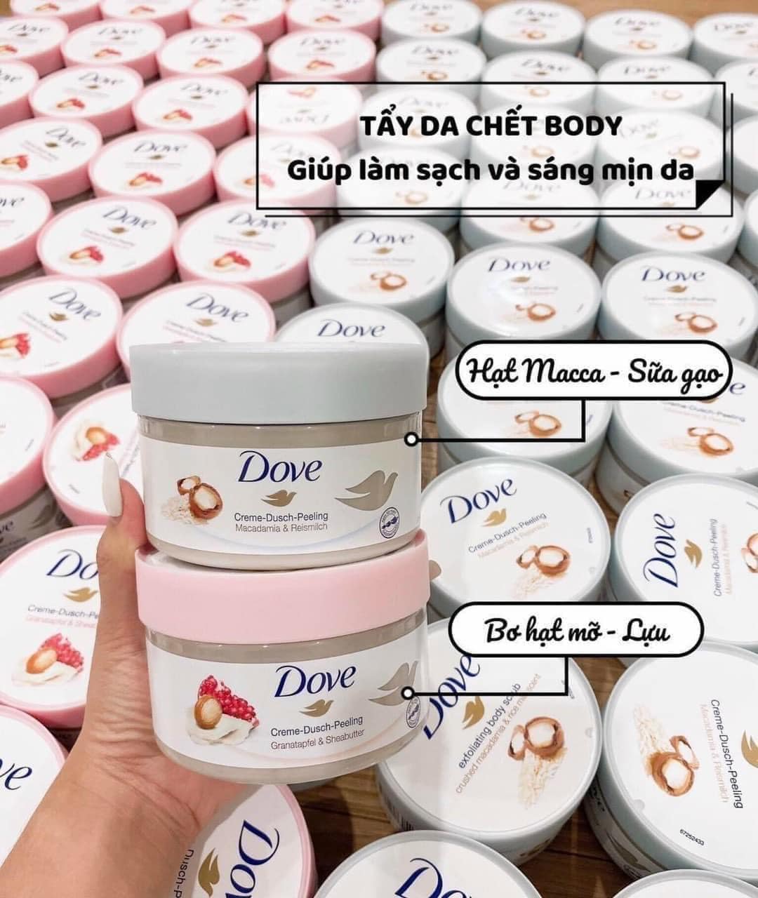 SALE T245 145K TẨY TẾ BÀO DOVE