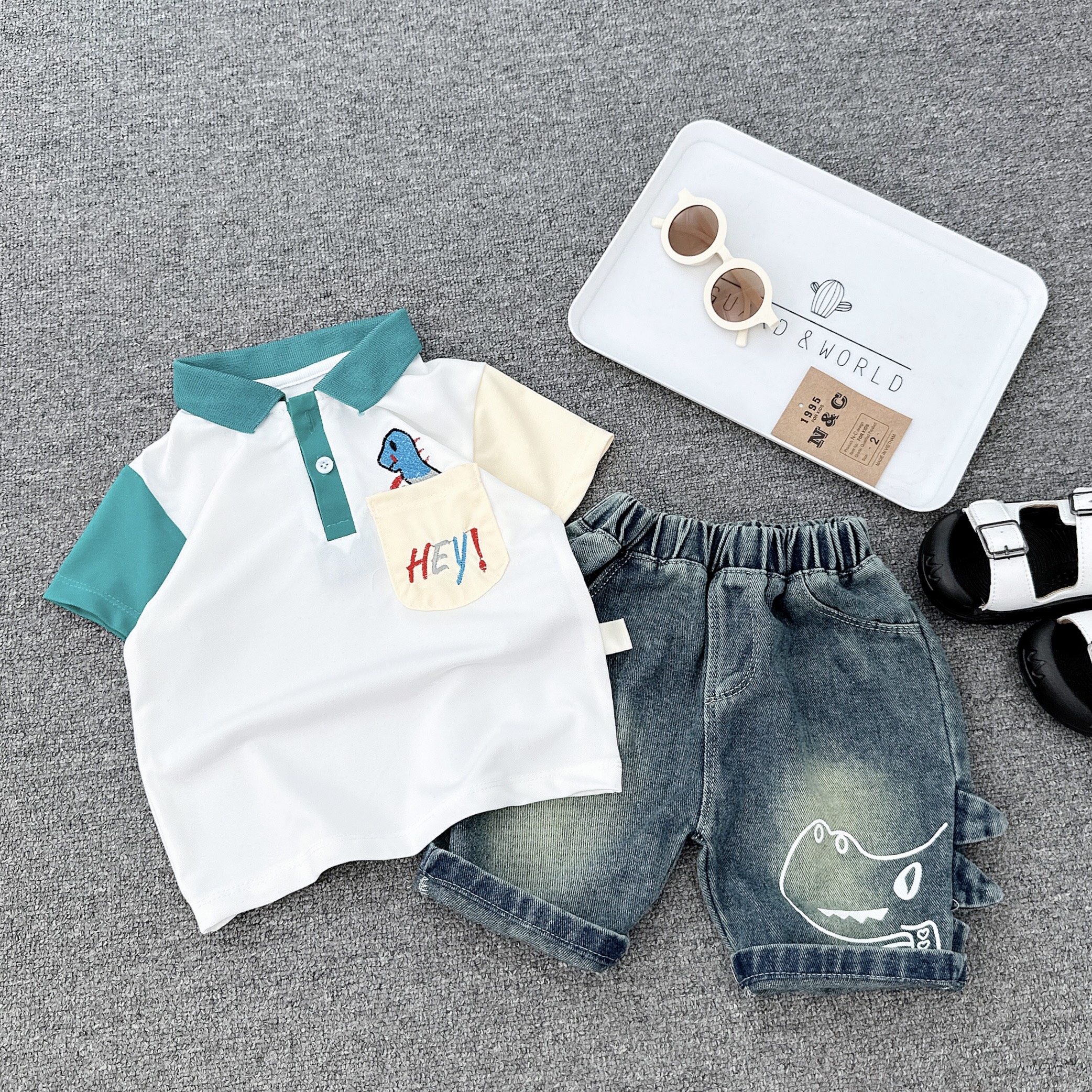 K52 BỘ POLO QUẦN BÒ KHỦNG LONG HEY- A116.609_thumbnail_1