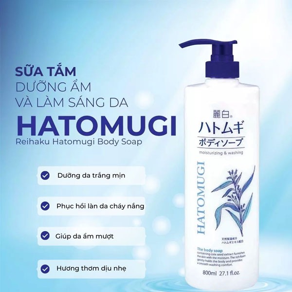 S493 99K SỮA TẮM HATOMUGI