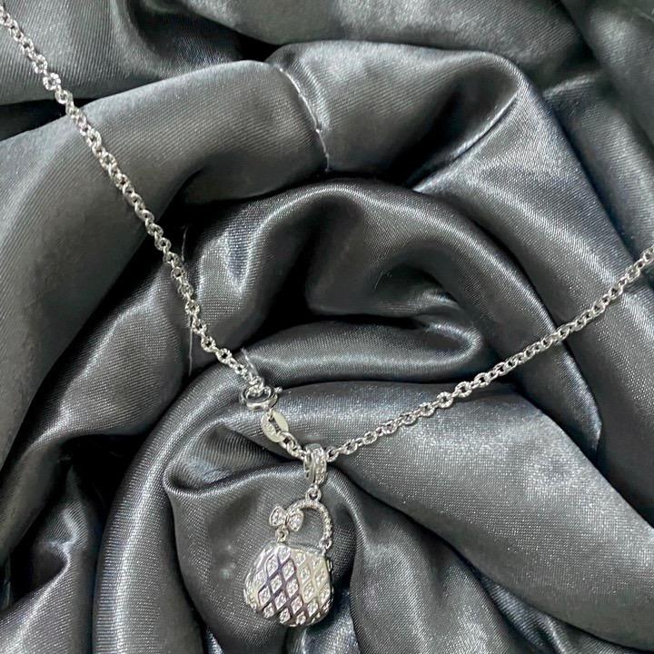 [May jewels] Dây Chuyền Túi Xách Thanh Lịch, trang sức mỹ ký vòng cổ túi xách dành cho nữ_thumbnail_1