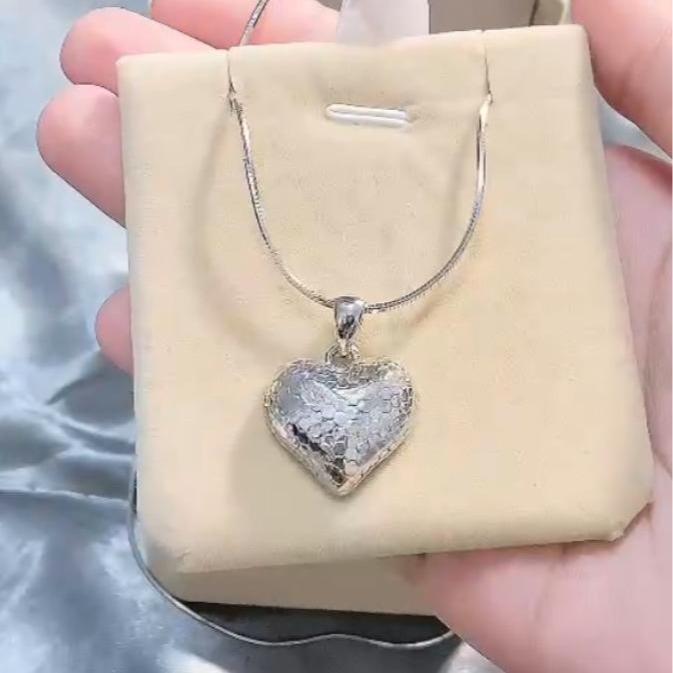 [May jewels] Dây chuyền Trái Tim Lấp Lánh - Trang sức Mỹ Ký cho Nữ_thumbnail_2