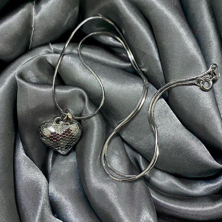 [May jewels] Dây chuyền Trái Tim Lấp Lánh - Trang sức Mỹ Ký cho Nữ_thumbnail_4