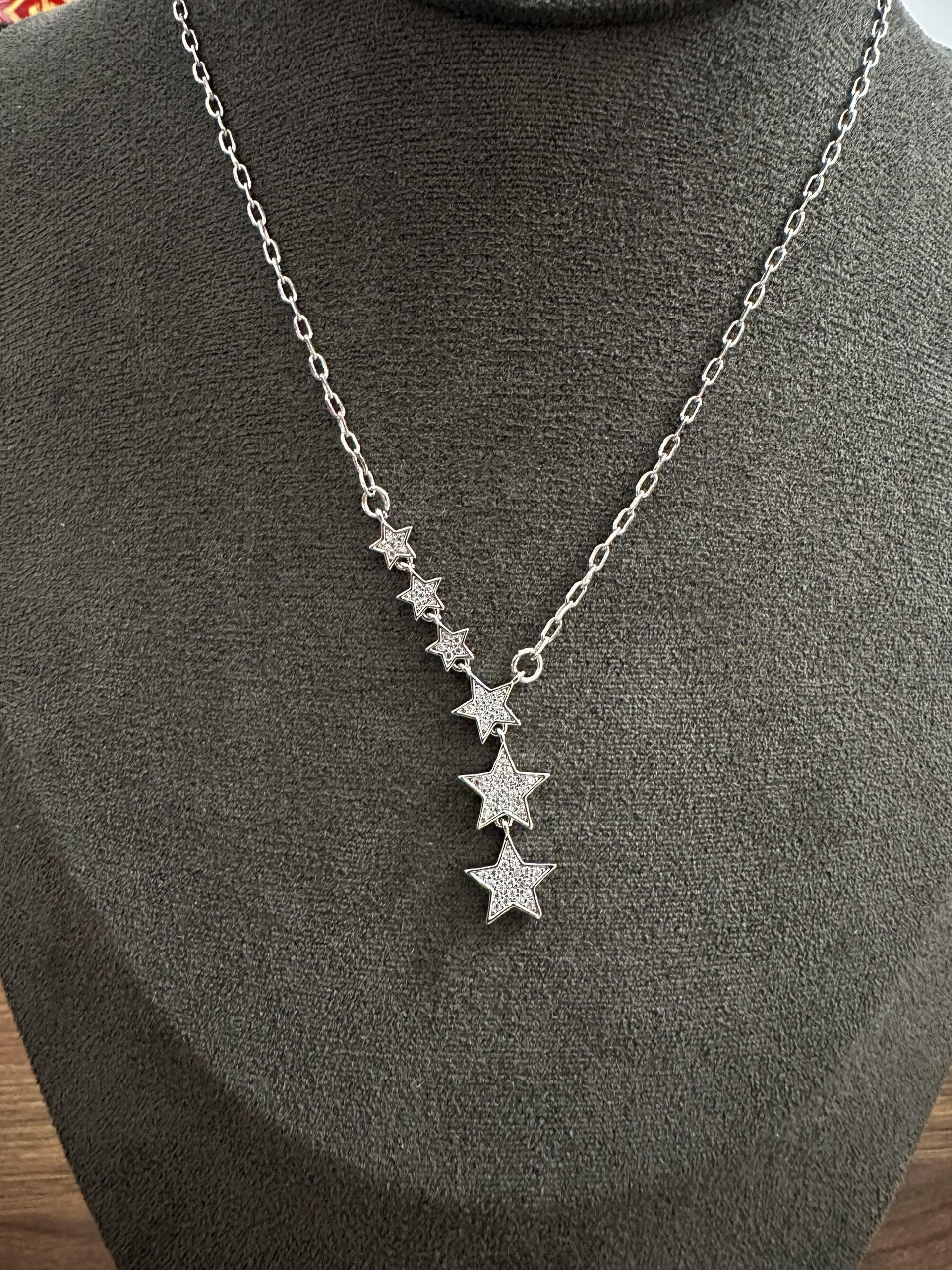 [May jewels] Dây chuyền Ngân Hà - Vòng cổ Sao Lấp Lánh Trang sức mỹ ký dành cho Nữ