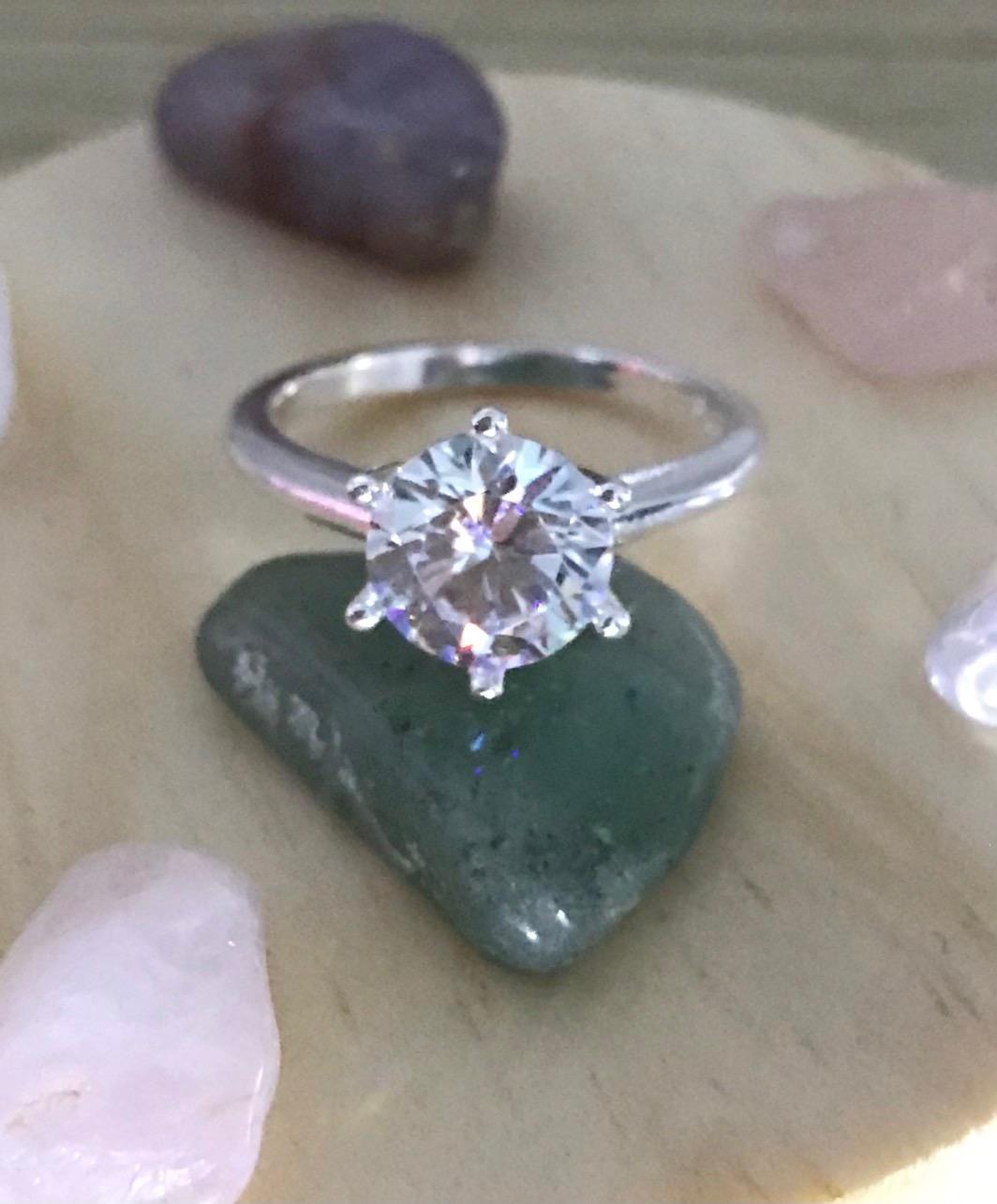 [May jewels] Combo 2 nhẫn vương niệm đính kim cương nhân tạo - Cặp nhẫn Vầng Trăng Ánh Đêm dành cho Nữ_thumbnail_4