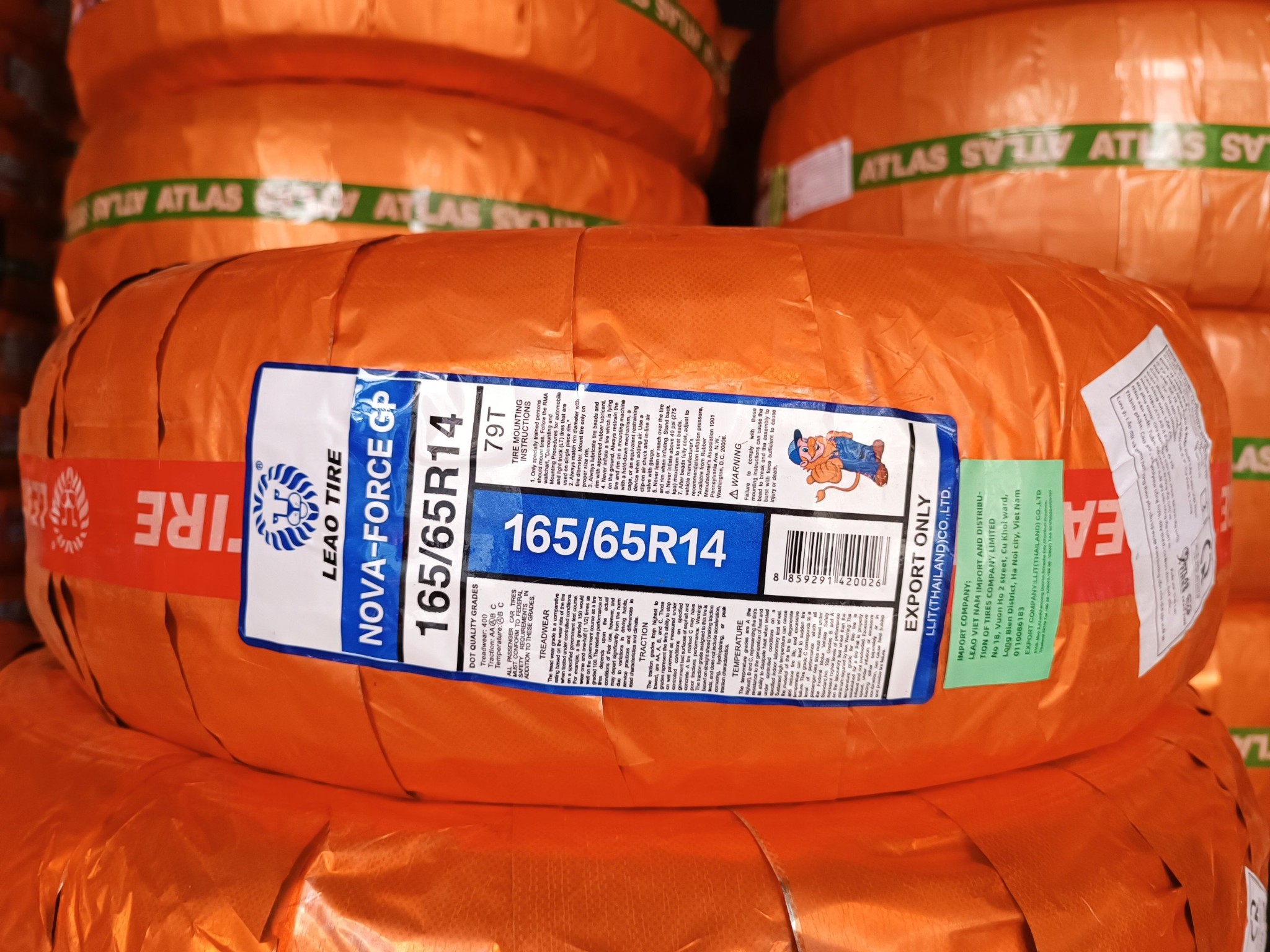 Lốp 165/65R14 NOVA-FORCE GP 79T LA (HB)