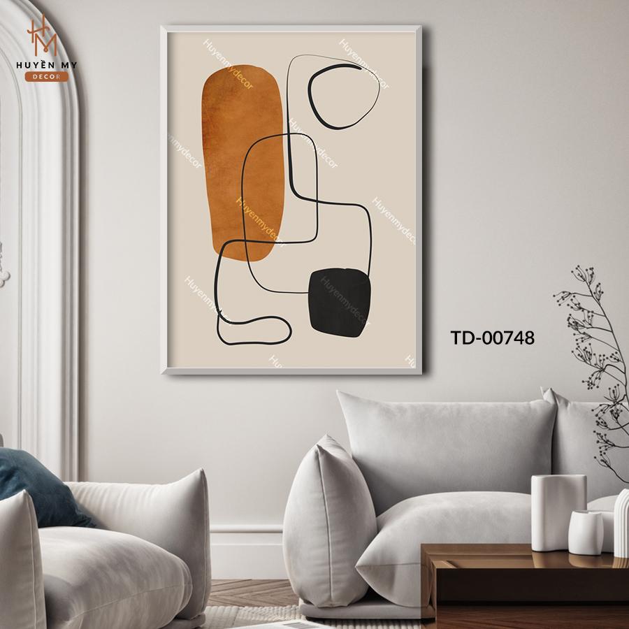 (BST mới) Tranh Treo Tường Trìu Tượng Lụa Kim Sa, Tranh Decor Tráng Gương Minimalism, Trang Trí Phòng Ngủ, Phòng Khách, Spa