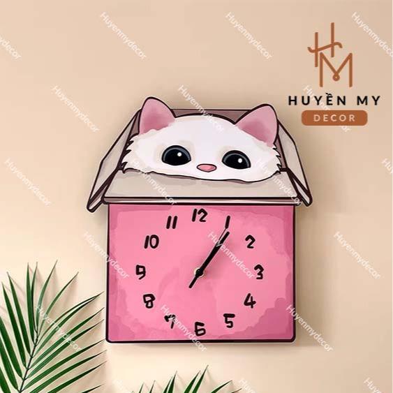 (19 mẫu)Tranh đồng hồ tráng gương Decor siêu xinh Decor Phòng Trang Trí Nhà Treo Tường Phòng Khách - chất liệu Mica