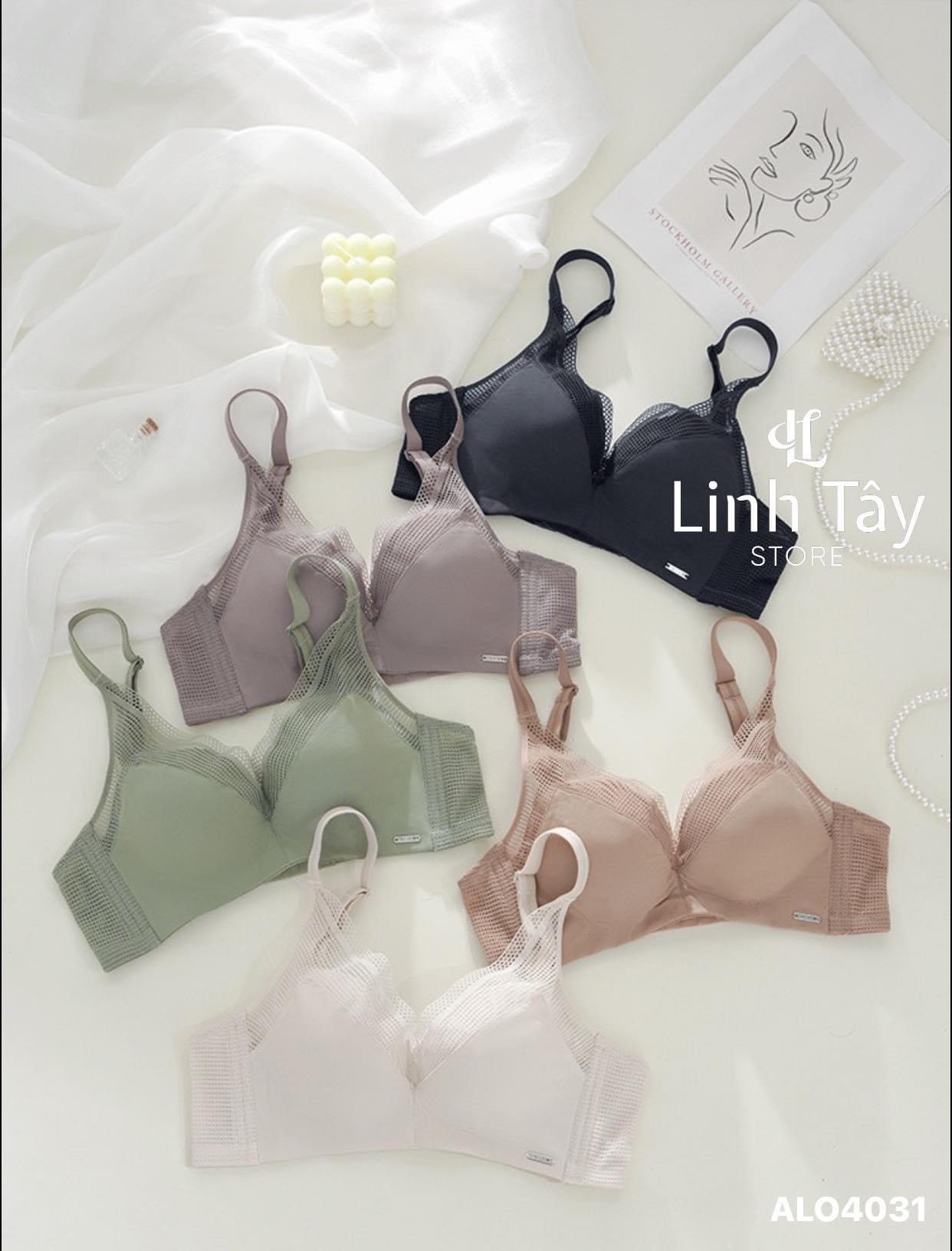 Áo Lót Phối Ren Tinh Tế Chất Liệu Mềm Mại 