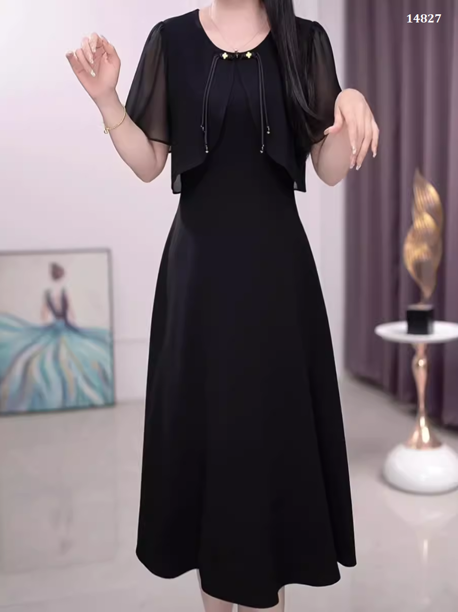 14827-Đầm voan đen phối bèo tiên  cách điệu ( voan,lót)_thumbnail_0