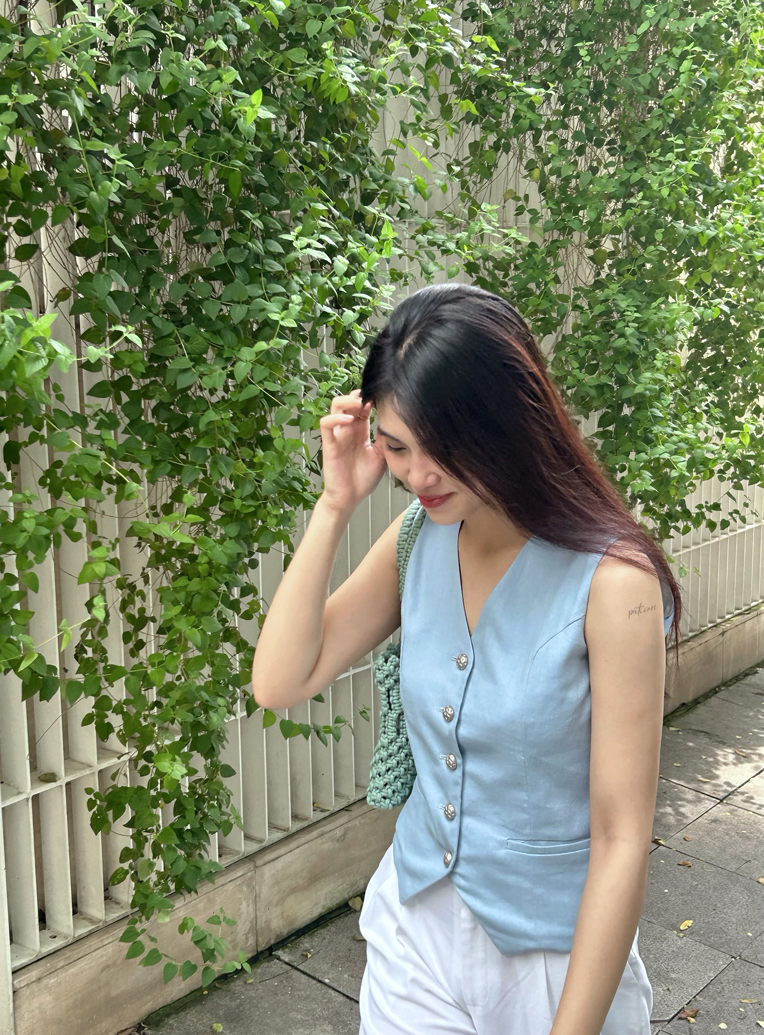Gréta Linen Waistcoat_3