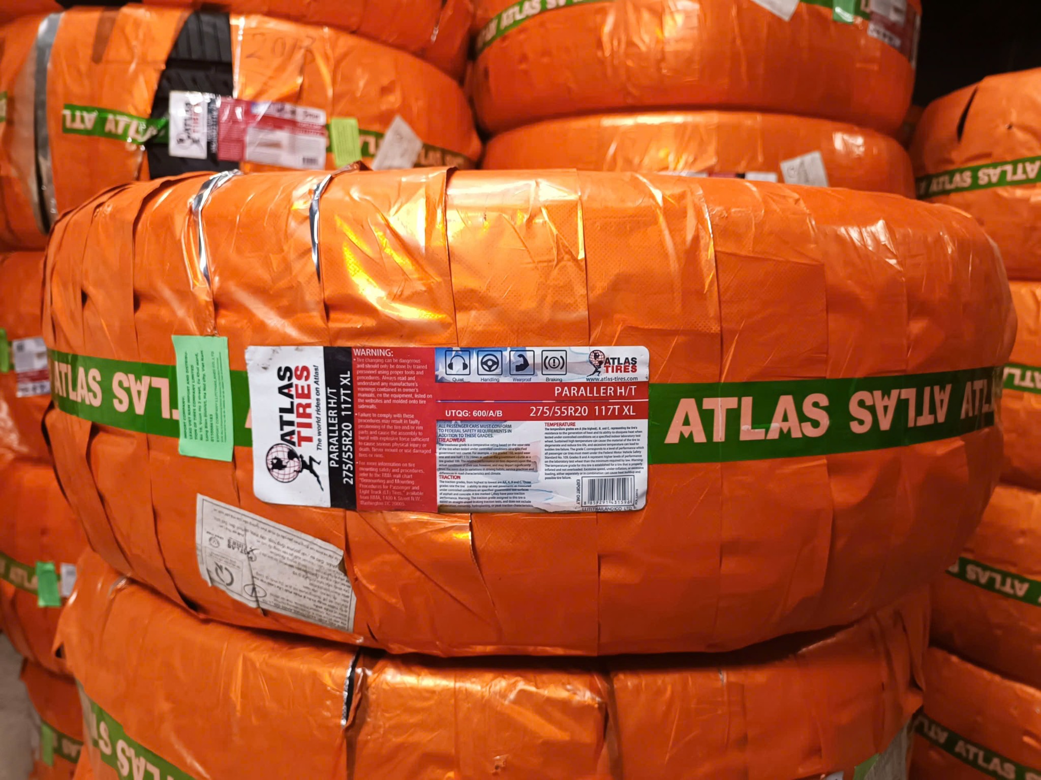 Lốp 275/55R20 PARALLER H/T 117T XL ATLAS (HB) PCI