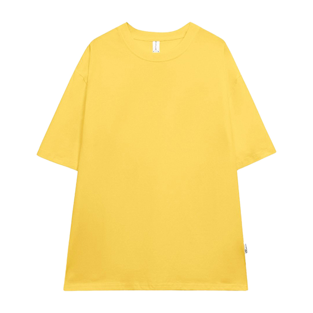 Áo thun trơn form rộng ATT01 PTG vải cotton cổ tròn in basic_thumbnail_25