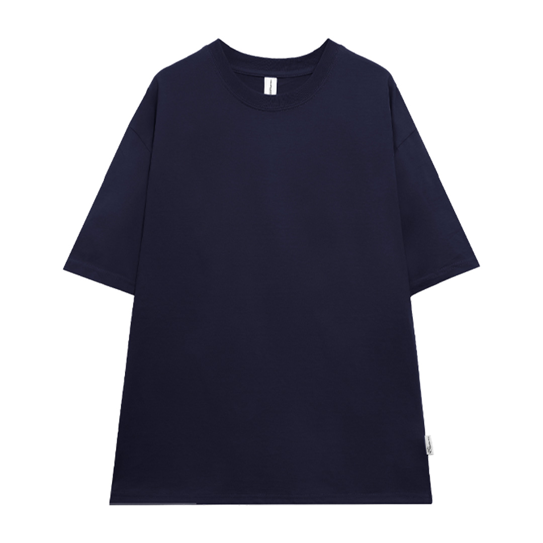 Áo thun trơn form rộng ATT01 PTG vải cotton cổ tròn in basic_thumbnail_16