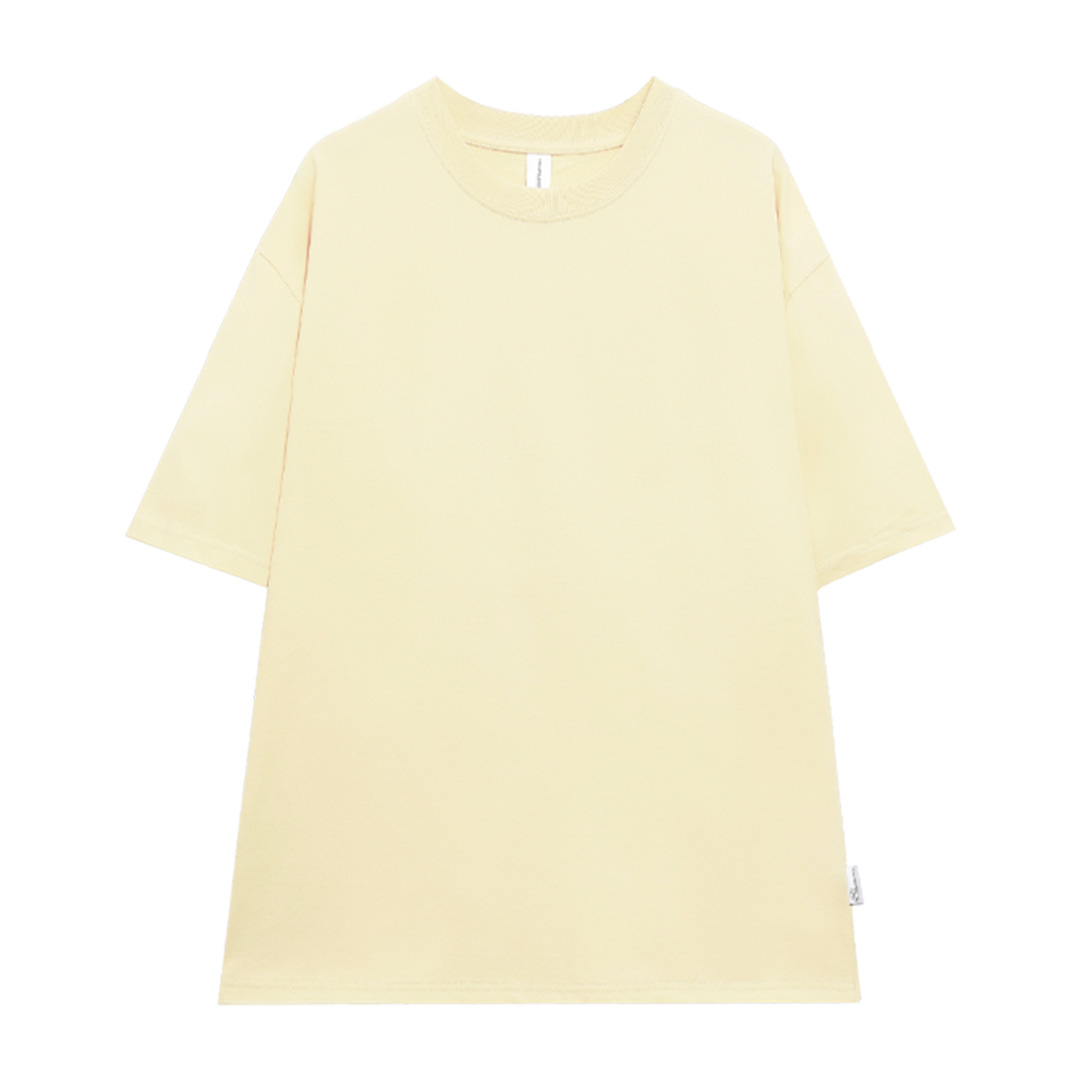 Áo thun trơn form rộng ATT01 PTG vải cotton cổ tròn in basic_thumbnail_22